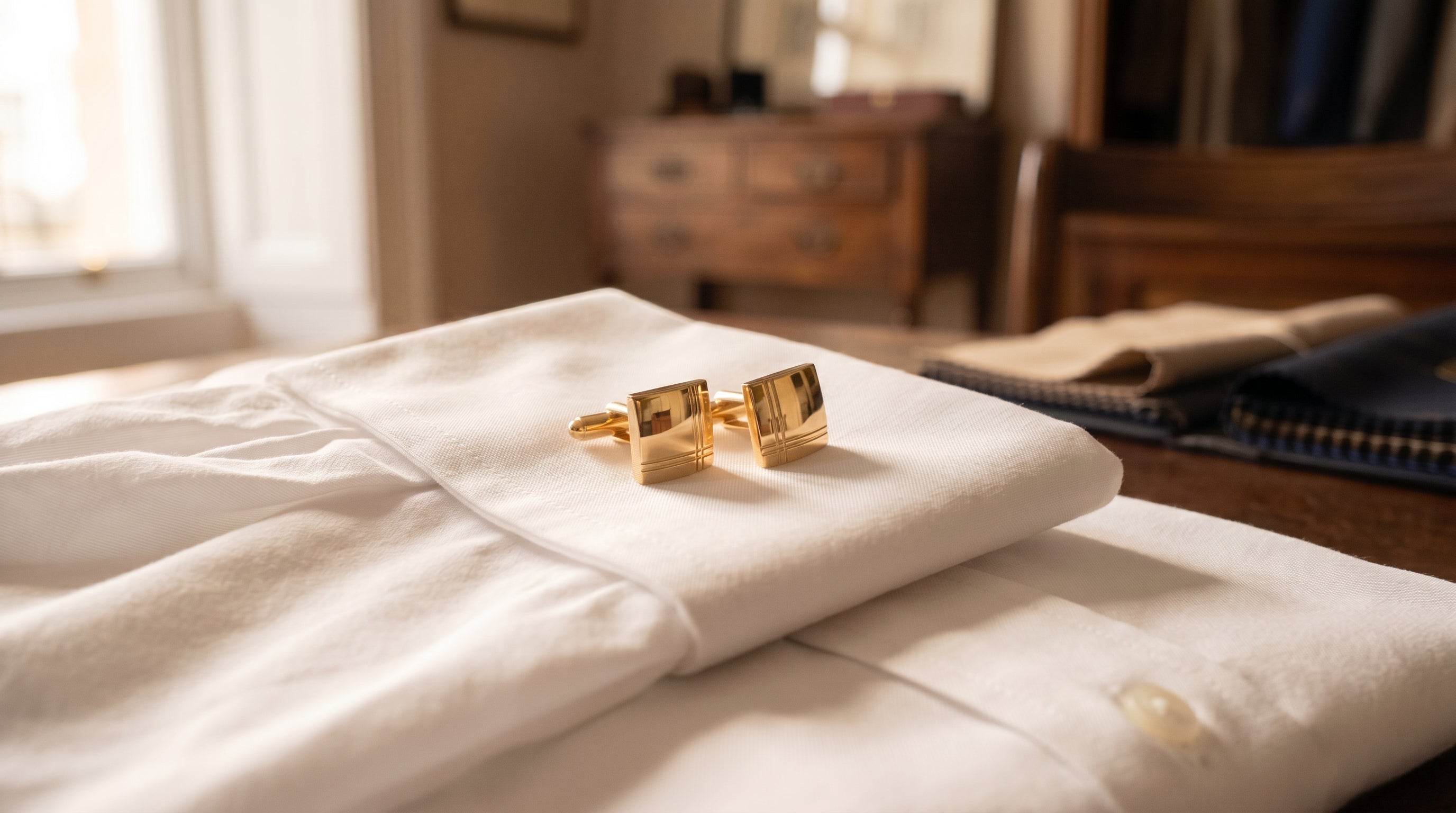 The anatomy of elegance: What are Cufflinks and what are they made of?