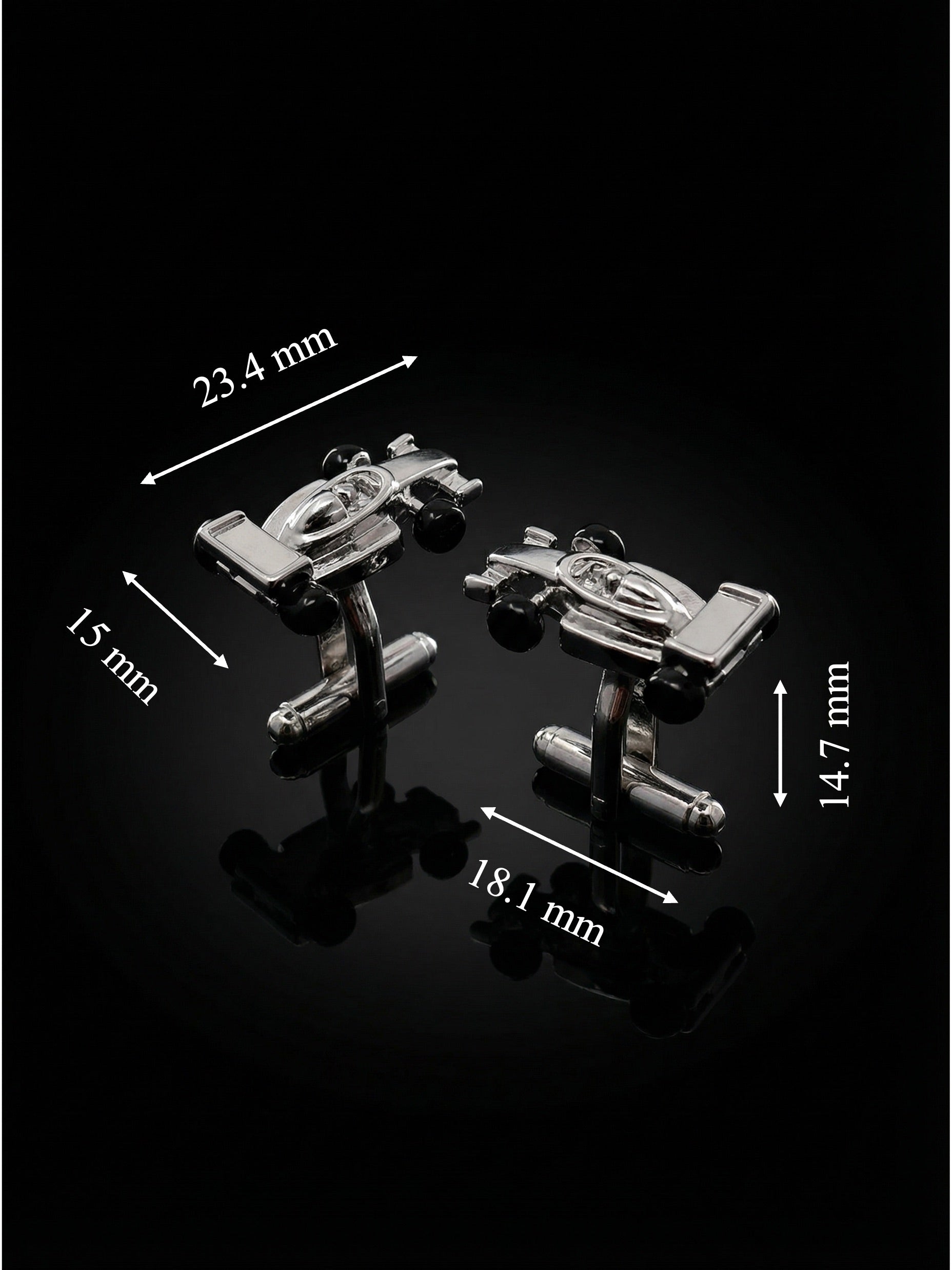 Race Car Cufflinks