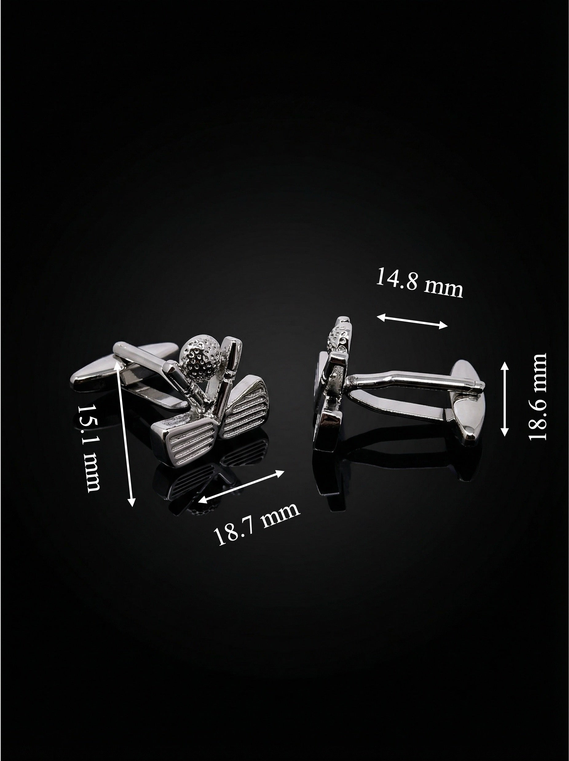 Golf Club Cufflinks