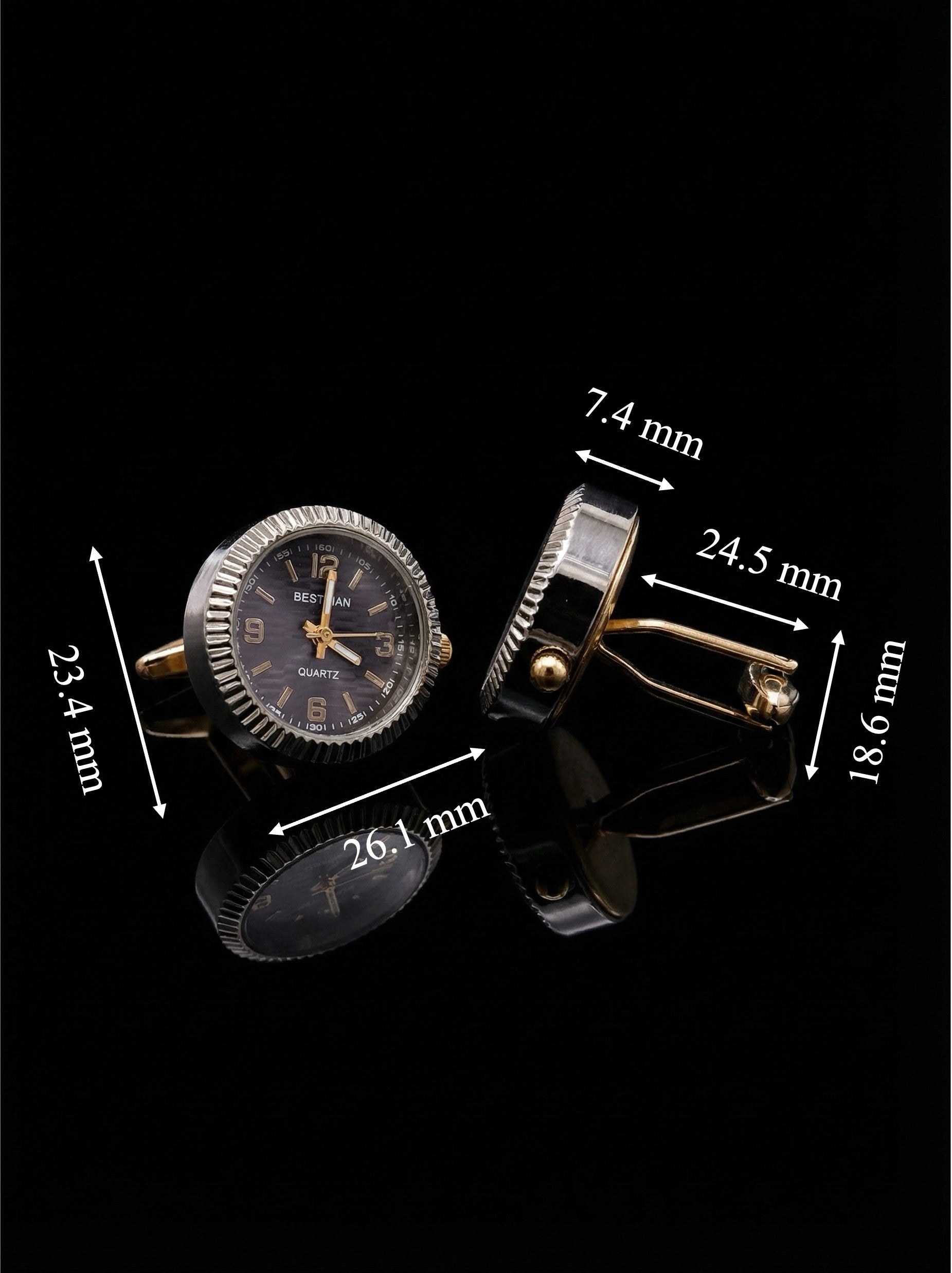 Midnight Watch Cufflinks
