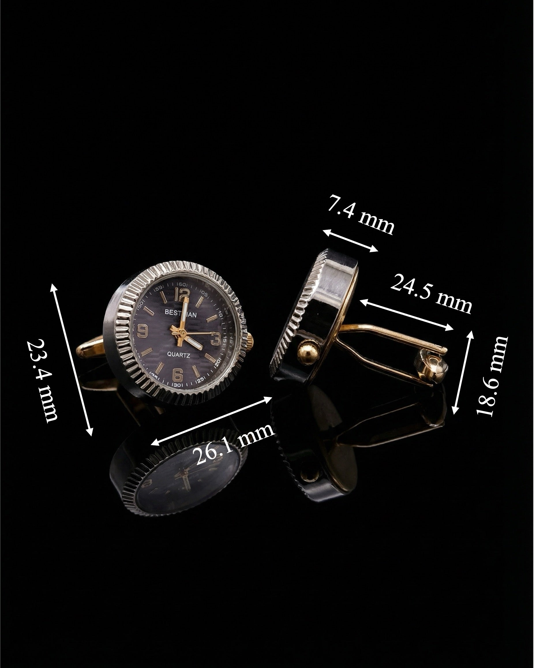 Midnight Watch Cufflinks