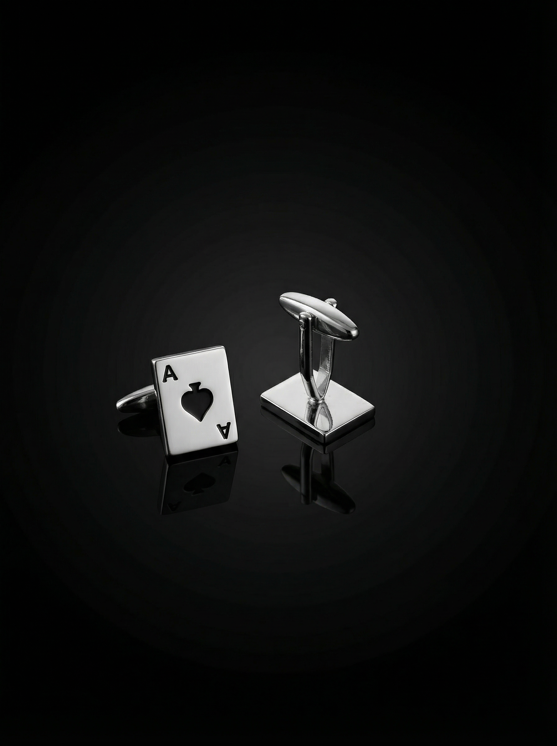 Ace Card Cufflinks Tivaaro
