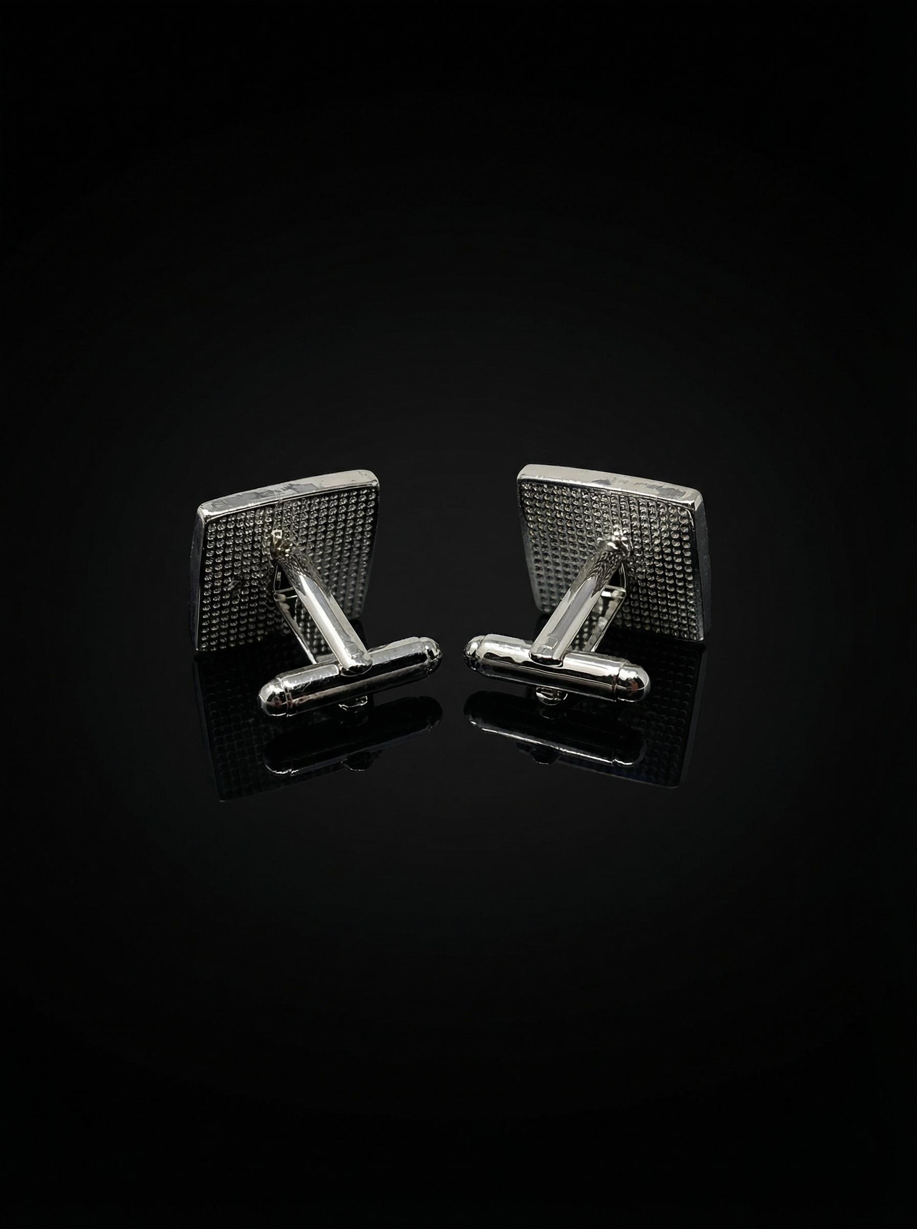 Alternate Crystal Grid Cufflinks Tivaaro