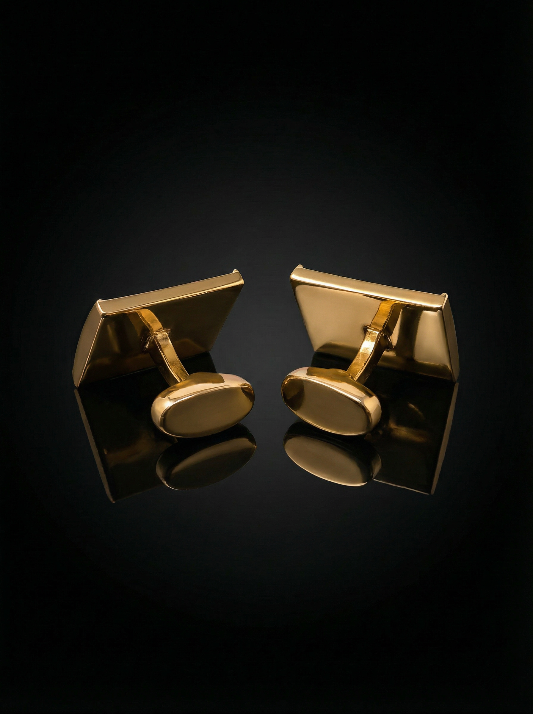 Antique Gold Tone Cufflinks Tivaaro