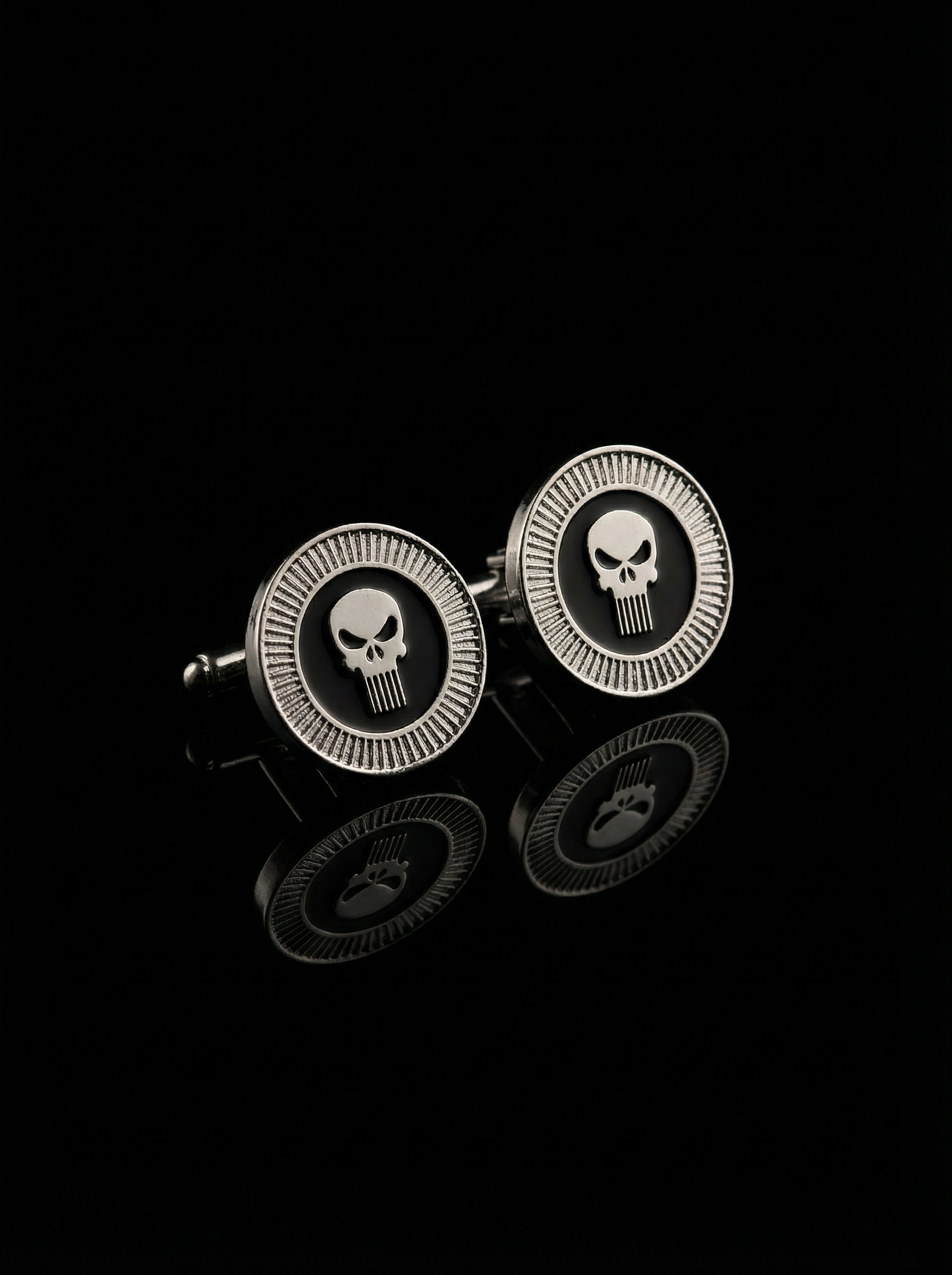 Artisan Skull Cufflinks Tivaaro