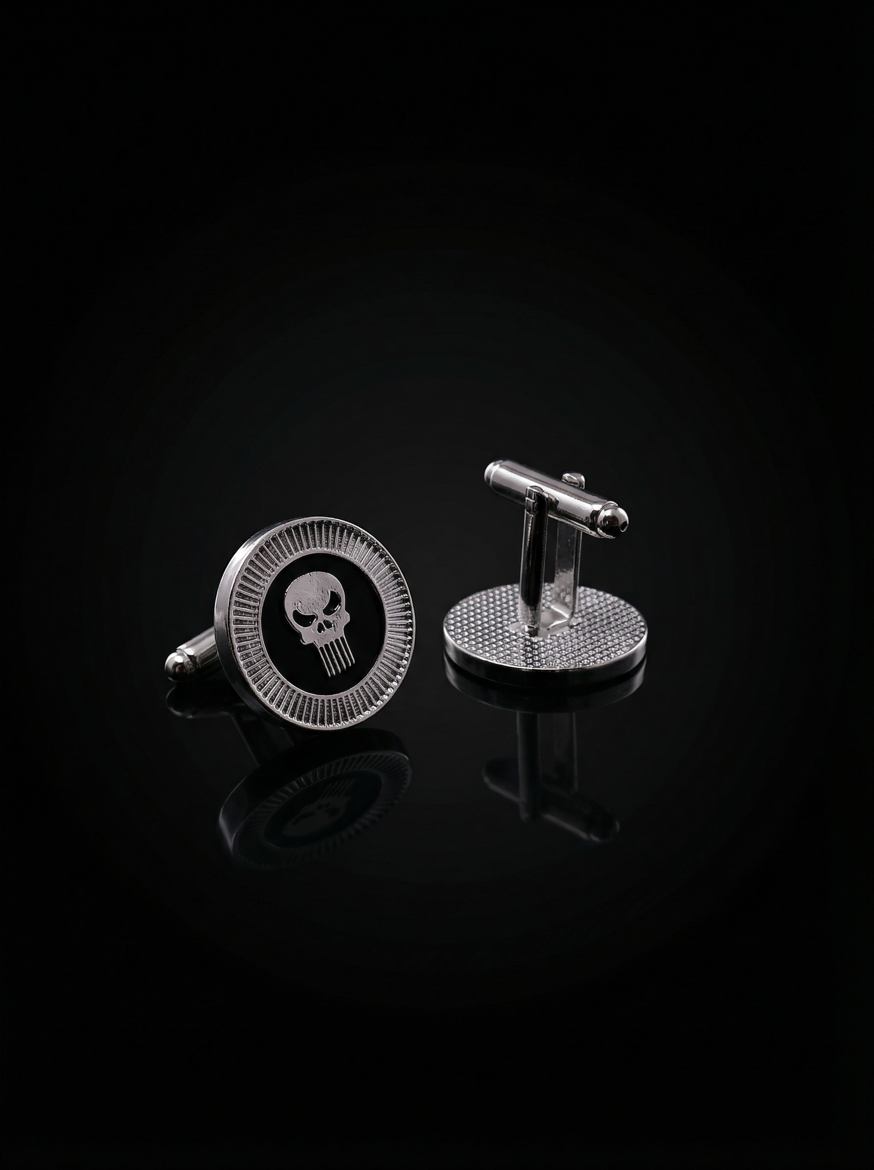 Artisan Skull Cufflinks Tivaaro