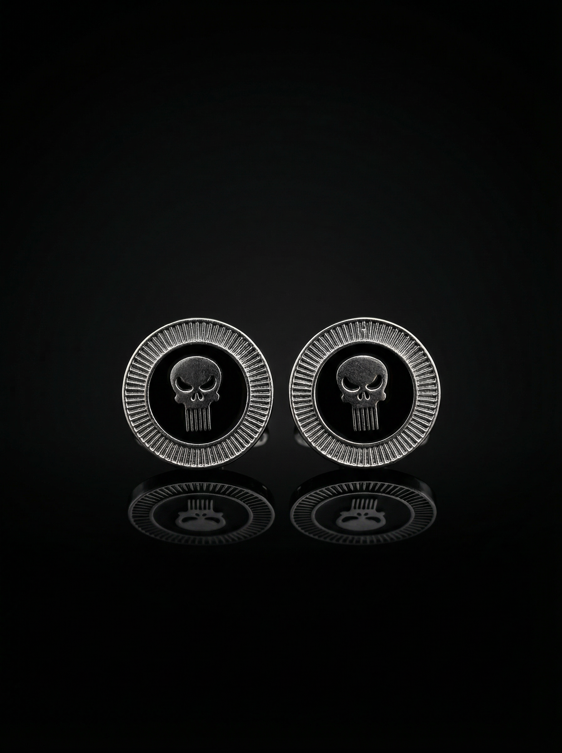 Artisan Skull Cufflinks Tivaaro