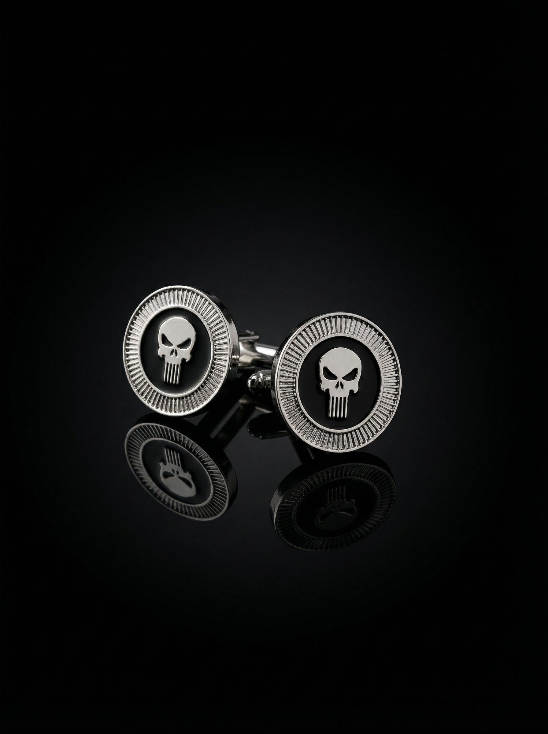 Artisan Skull Cufflinks Tivaaro