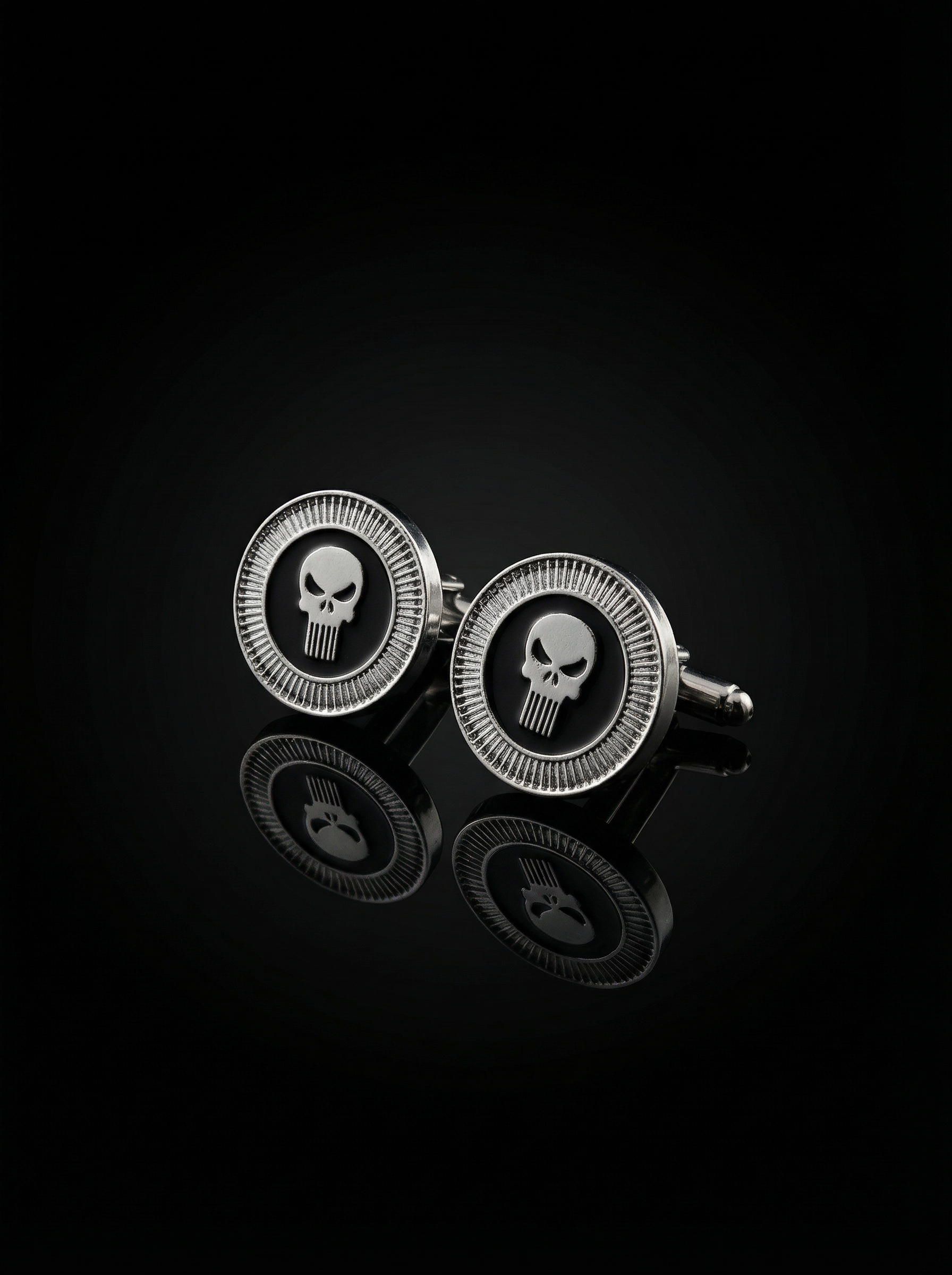 Artisan Skull Cufflinks Tivaaro