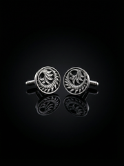 Artistic Spiral Cufflinks Tivaaro