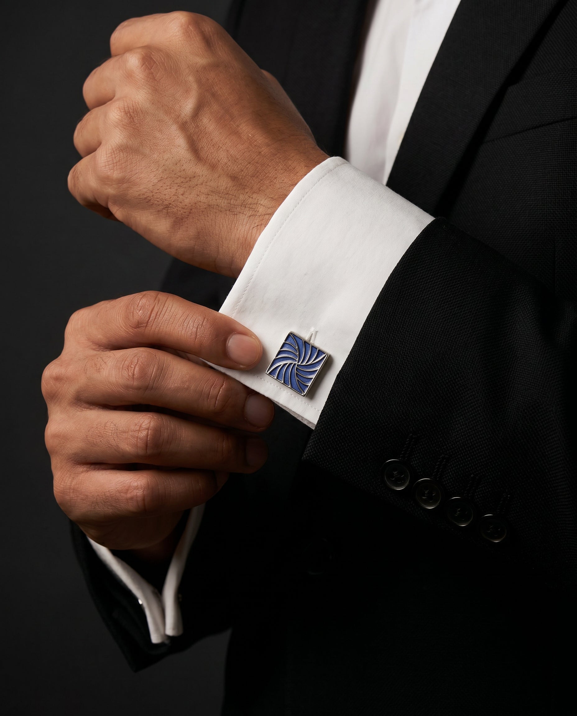 Azure Wave Cufflinks