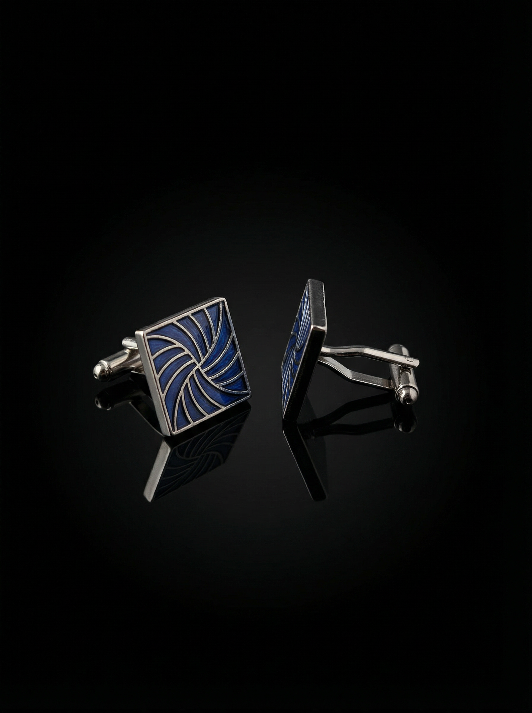 Azure Wave Cufflinks Tivaaro