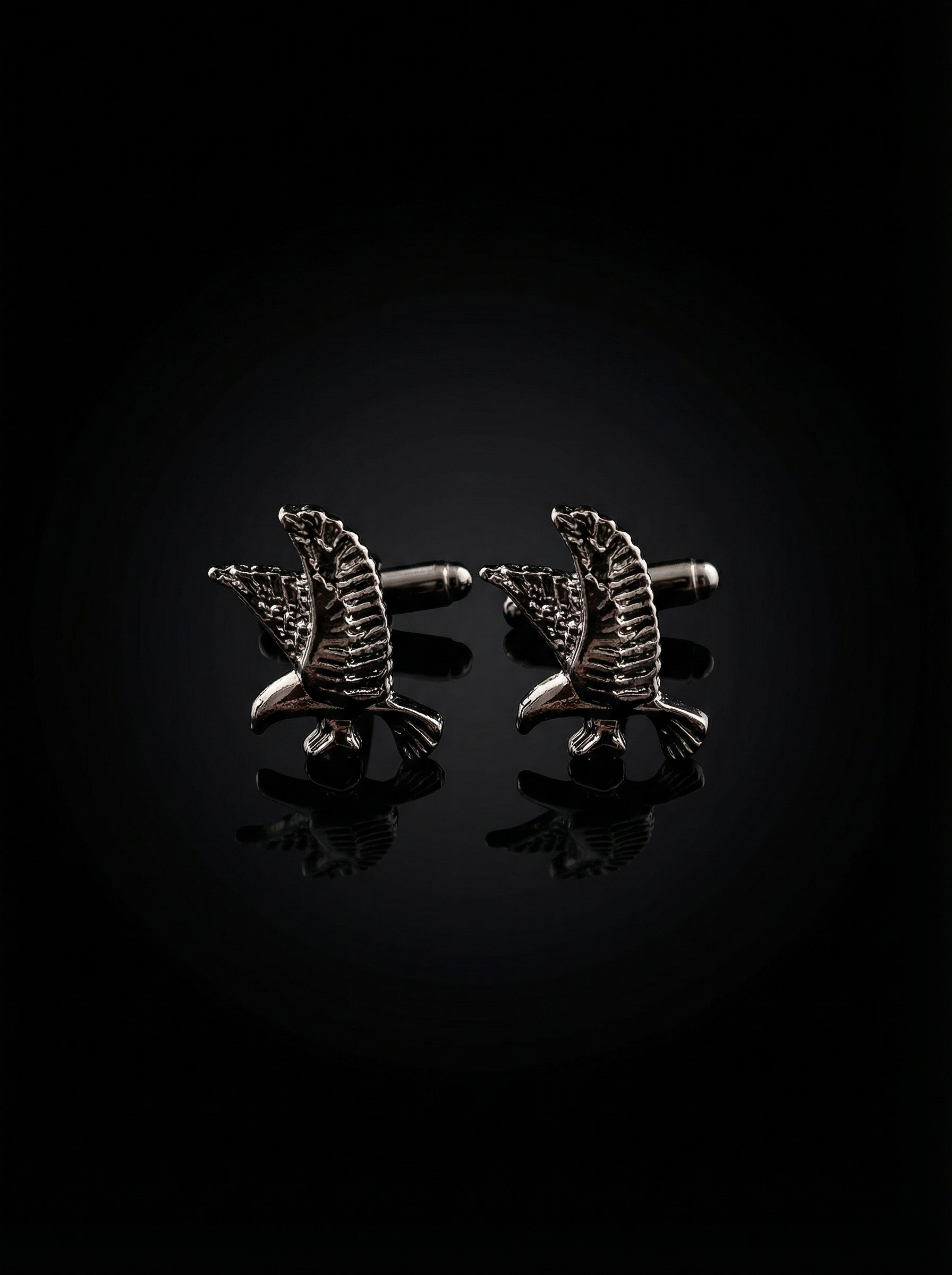 Black Bird Cufflinks Tivaaro