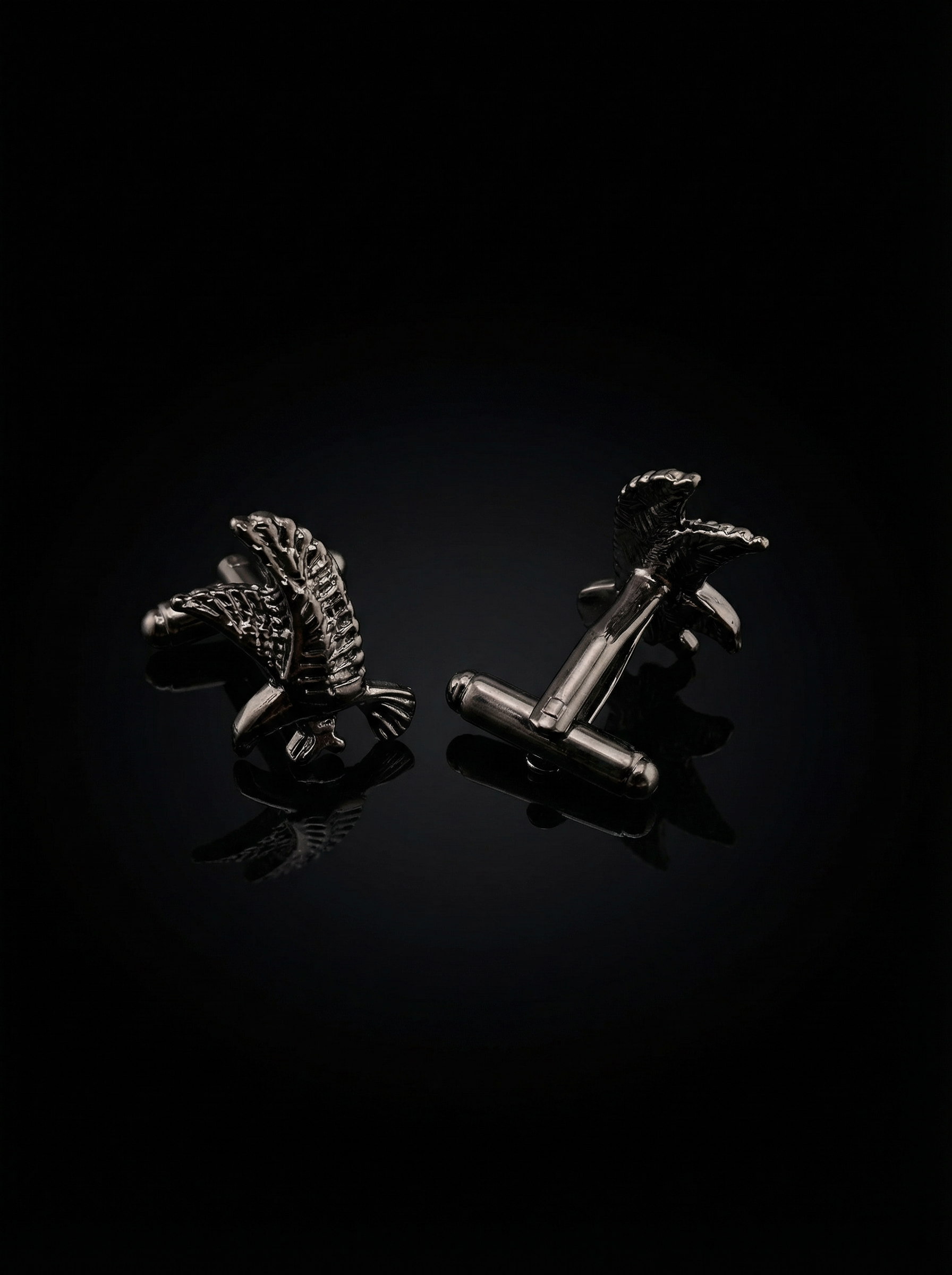 Black Bird Cufflinks Tivaaro