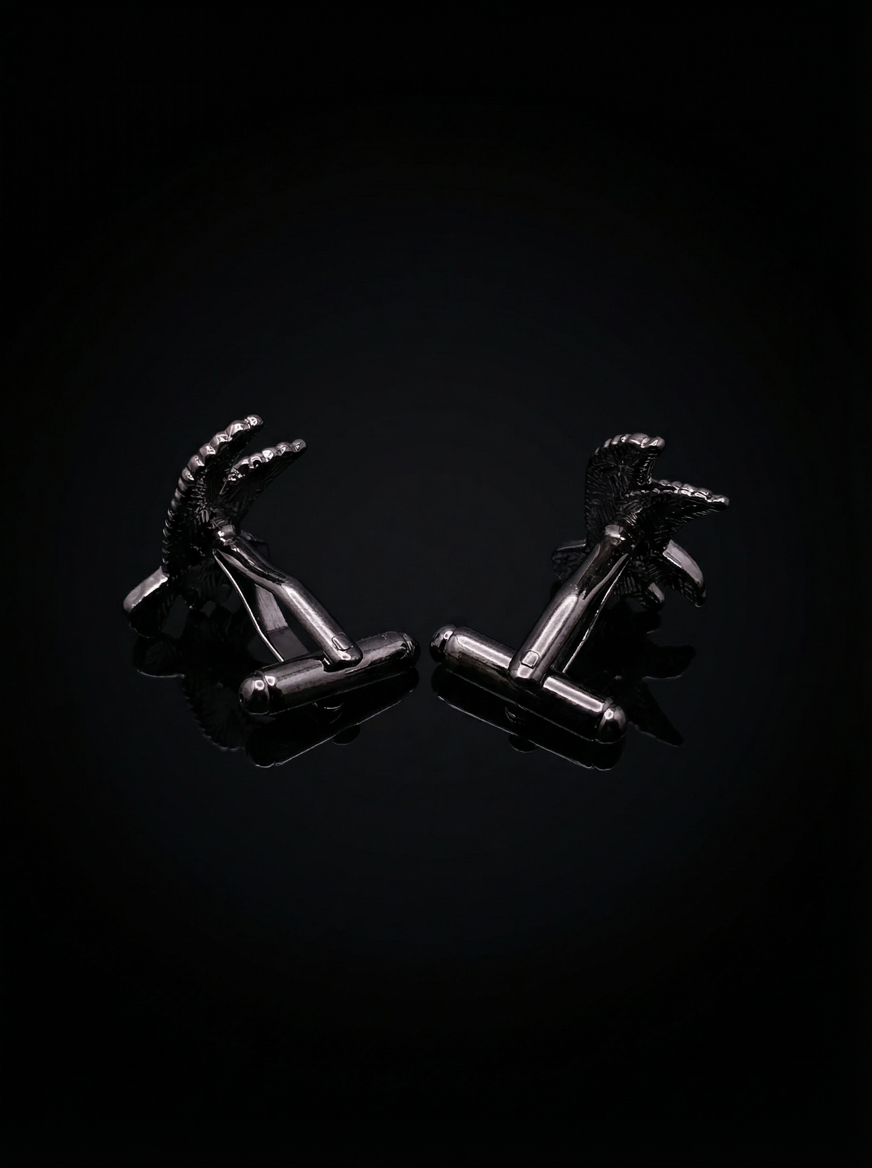 Black Bird Cufflinks Tivaaro