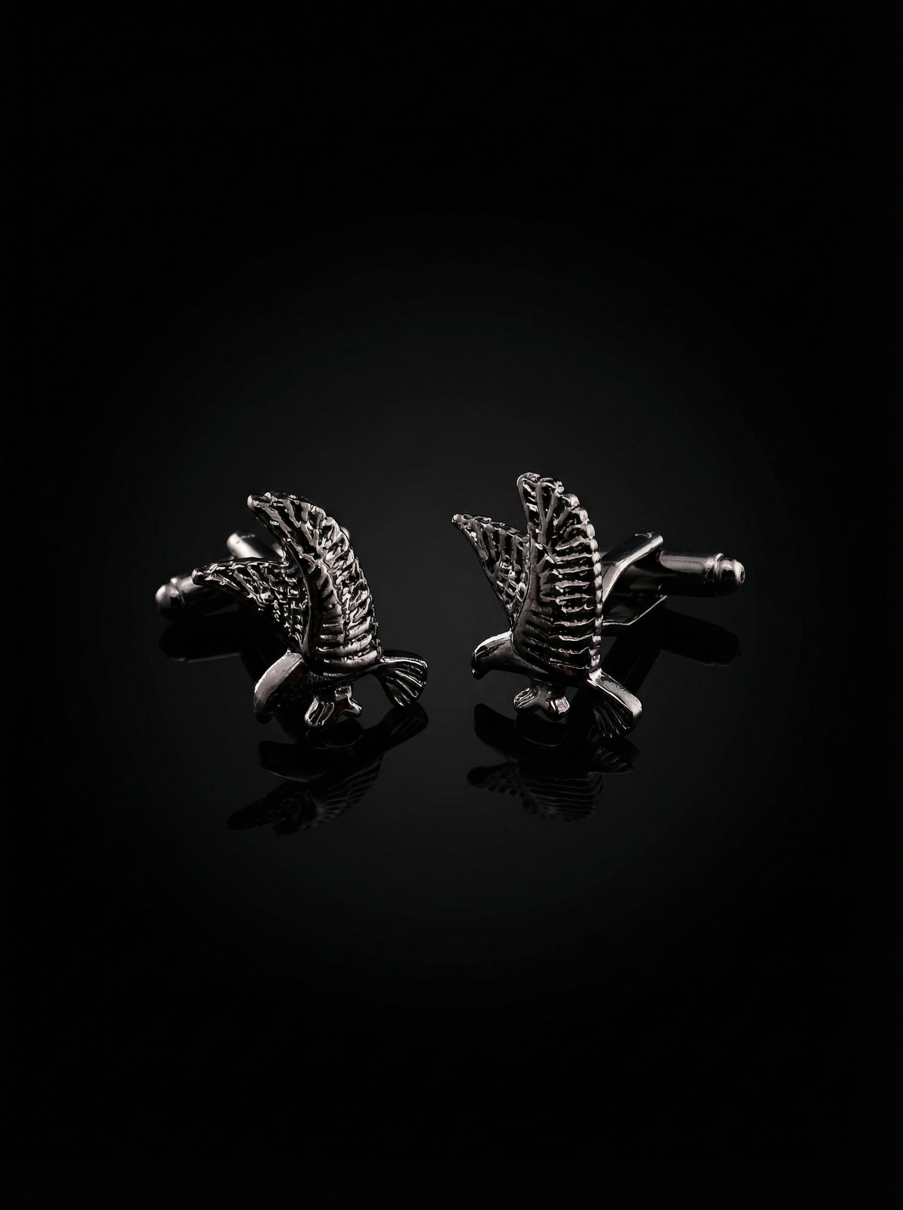 Black Bird Cufflinks Tivaaro