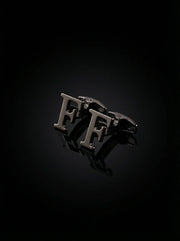 Black Letter F Cufflinks Tivaaro