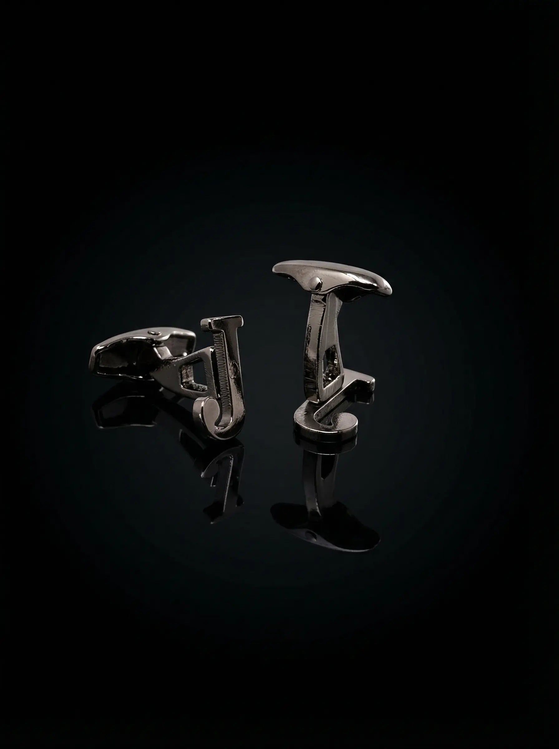 Black Letter J Cufflinks Tivaaro