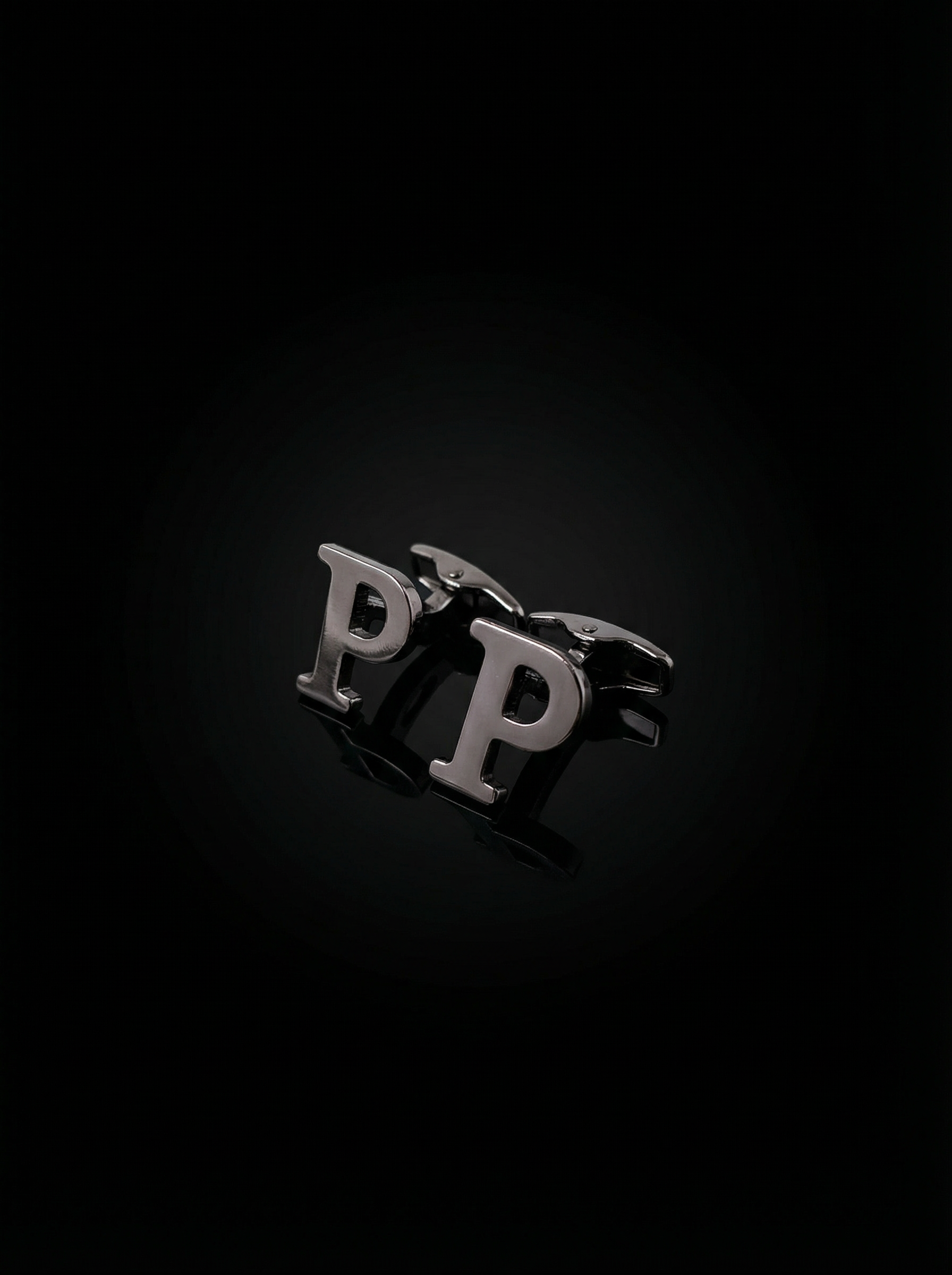 Black Letter P Cufflinks Tivaaro