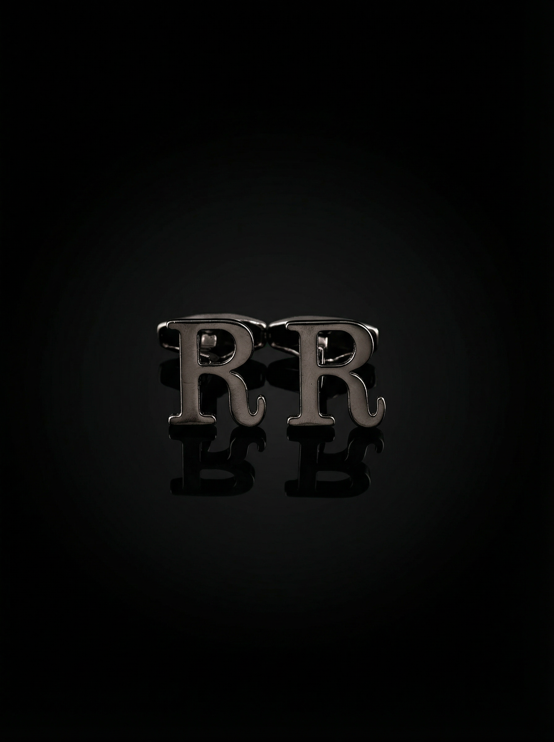 Black Letter R Cufflinks Tivaaro