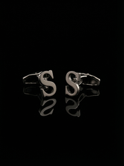 Black Letter S Cufflinks Tivaaro