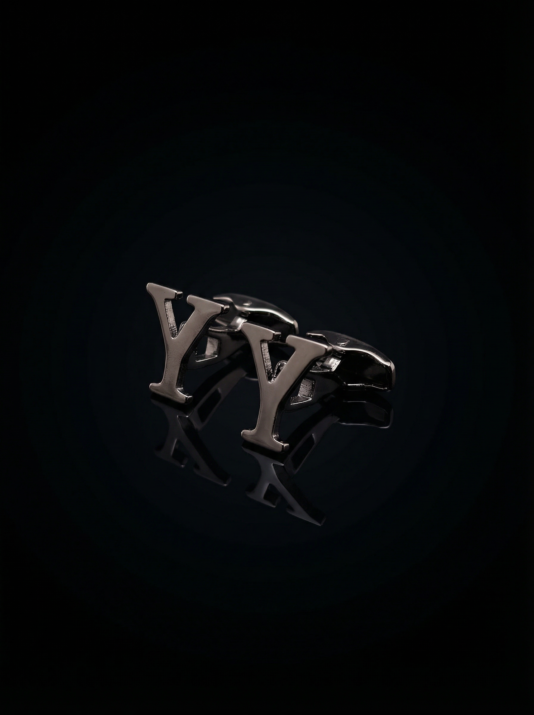 Black Letter Y Cufflinks Tivaaro