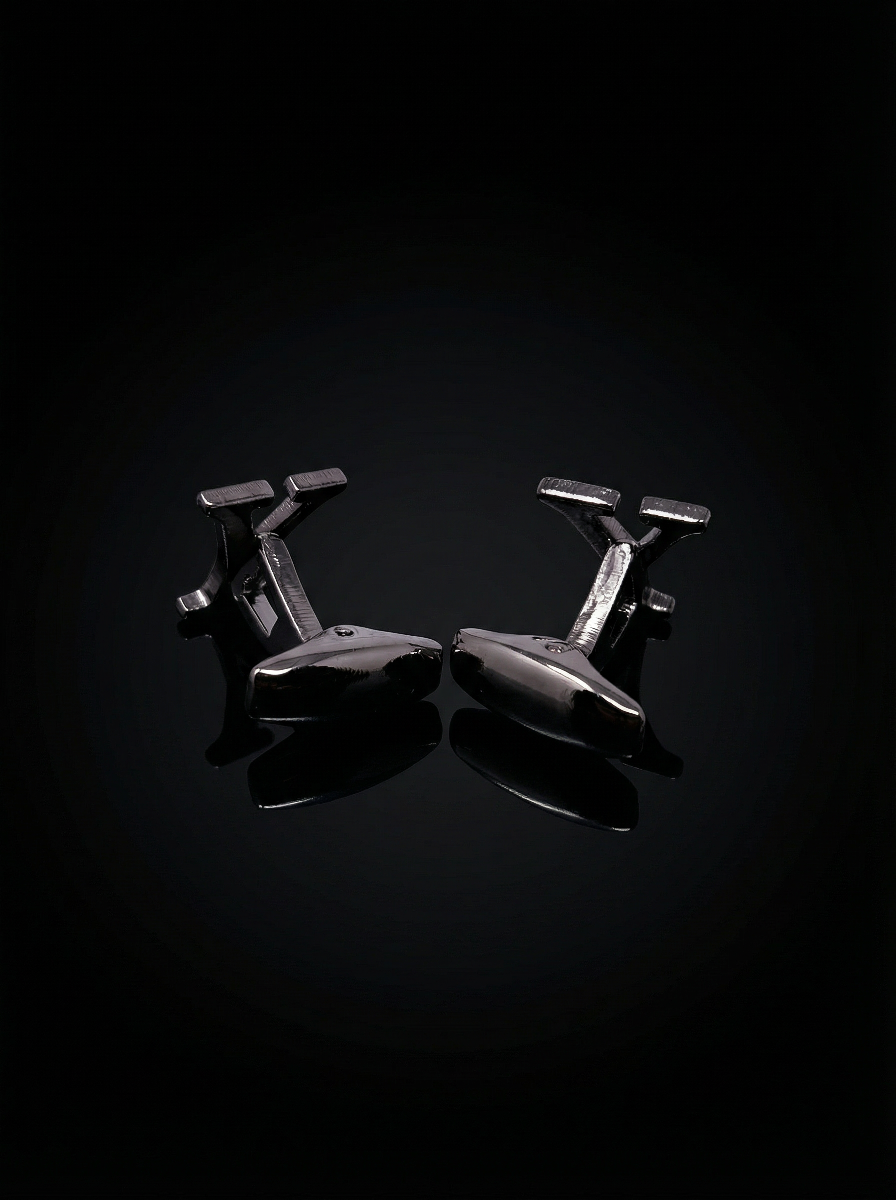 Black Letter Y Cufflinks Tivaaro