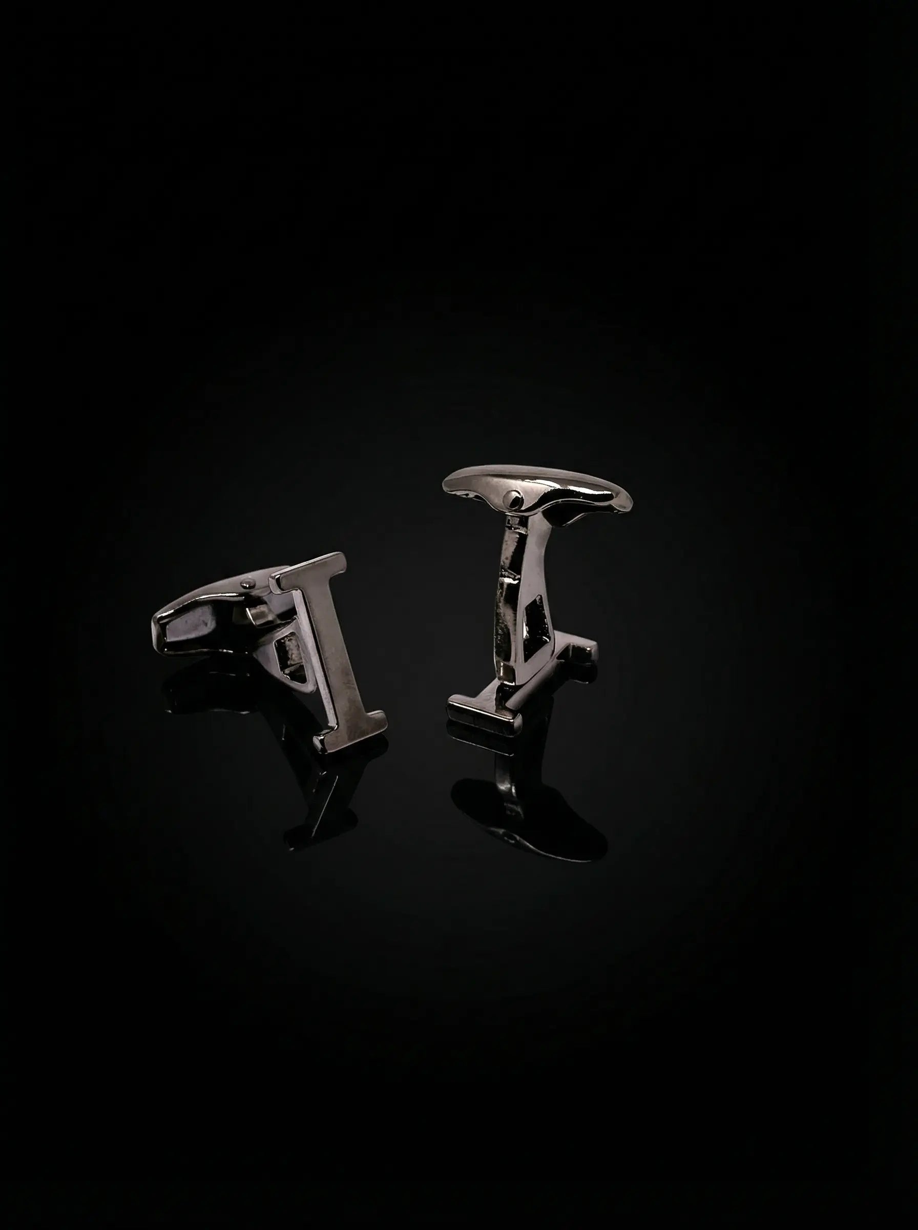 Black Letter I Cufflinks Tivaaro