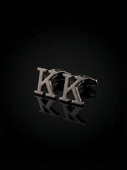 Black Letter K Cufflinks Tivaaro