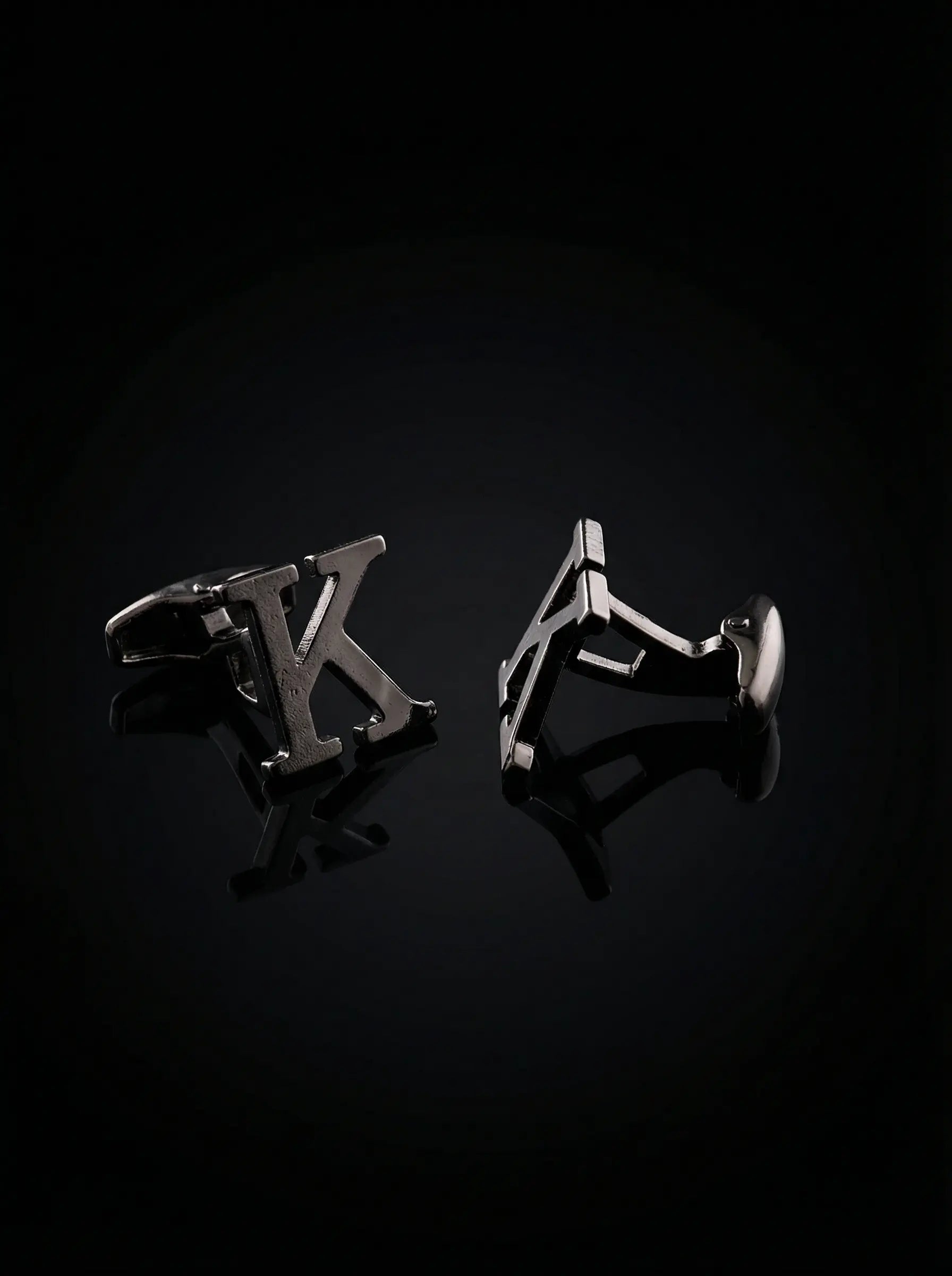 Black Letter K Cufflinks Tivaaro