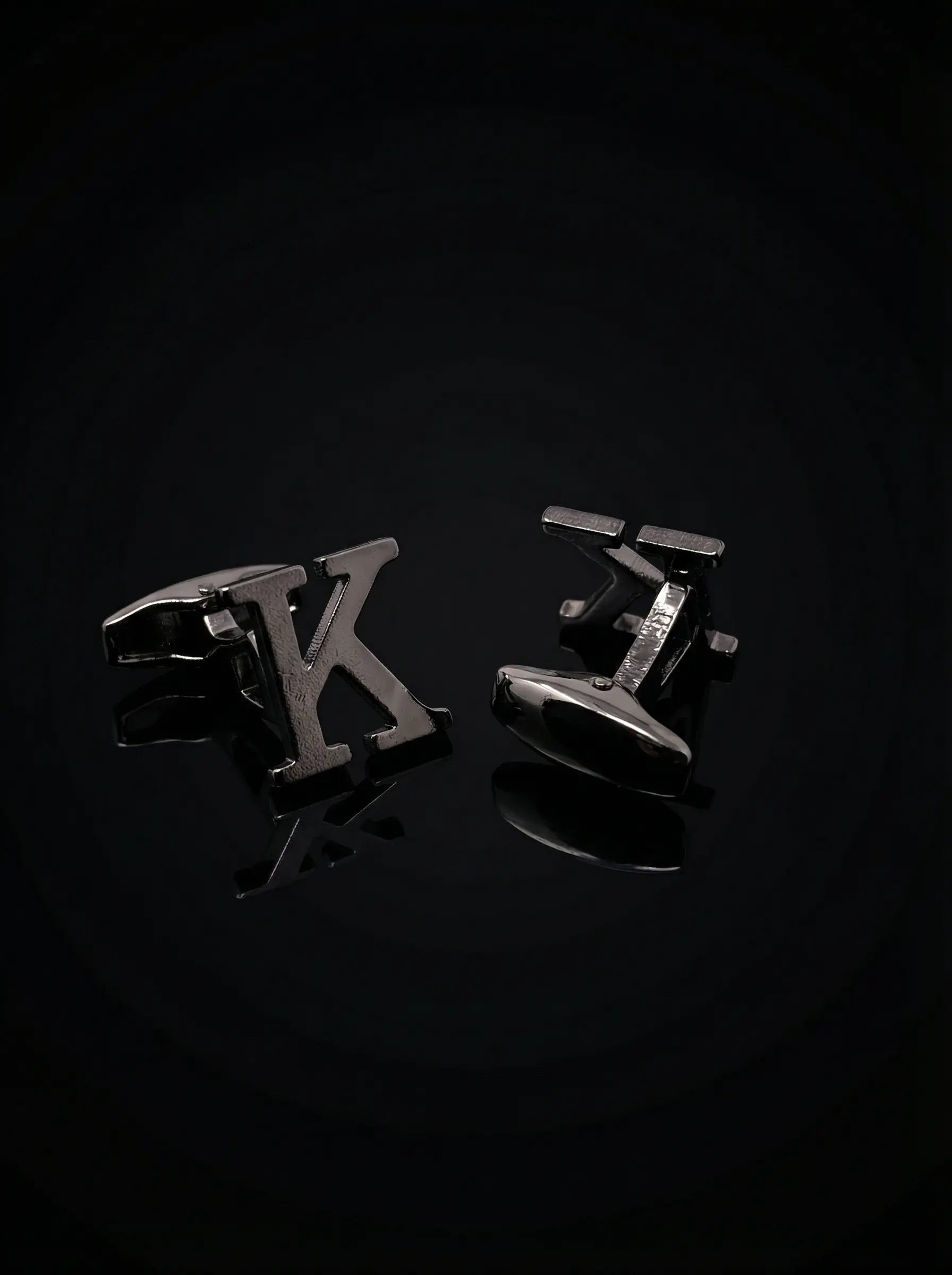 Black Letter K Cufflinks Tivaaro