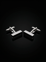 Black Stripe Bar Cufflinks Tivaaro