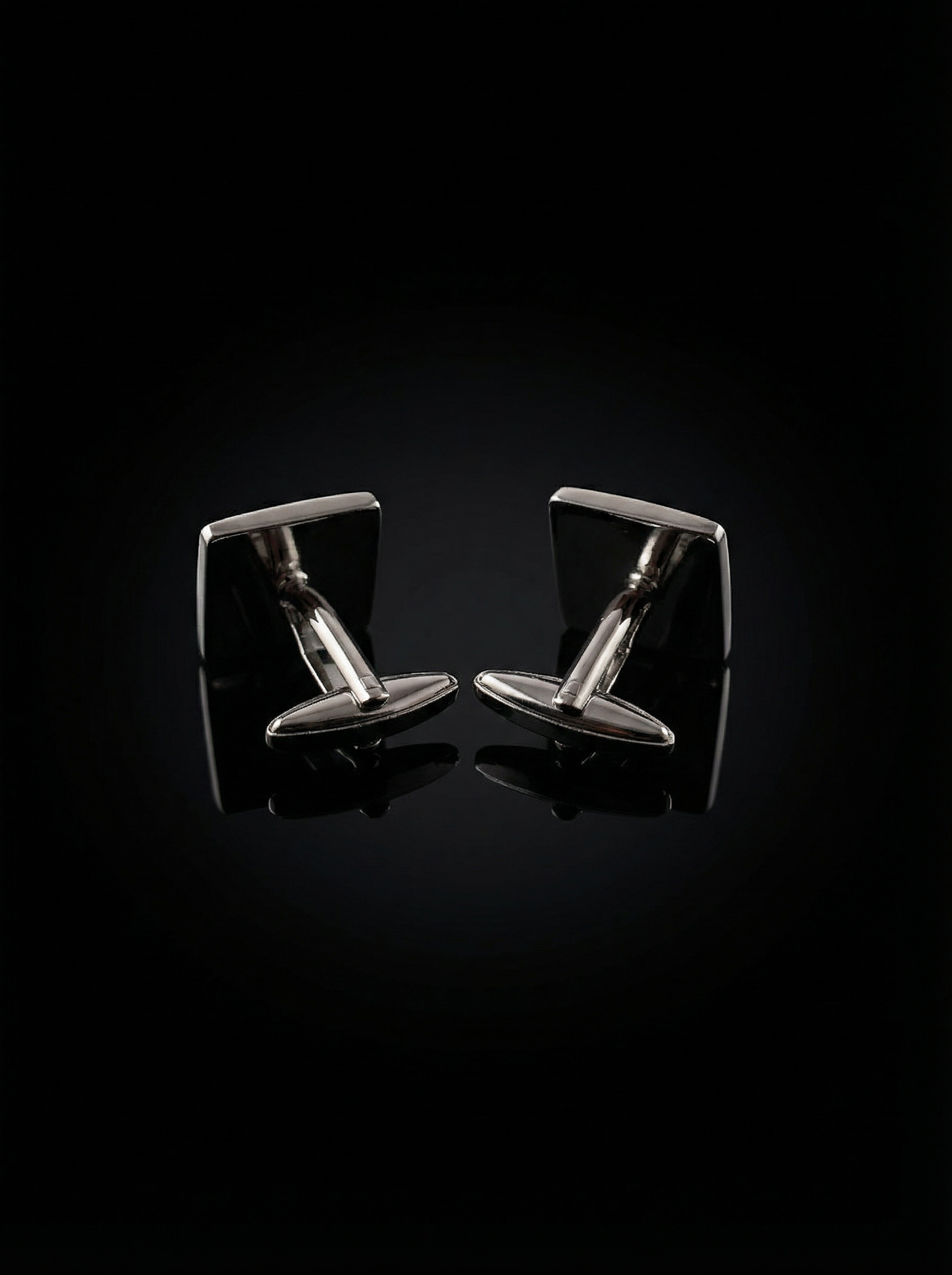 Blue Abstract Cufflinks Tivaaro