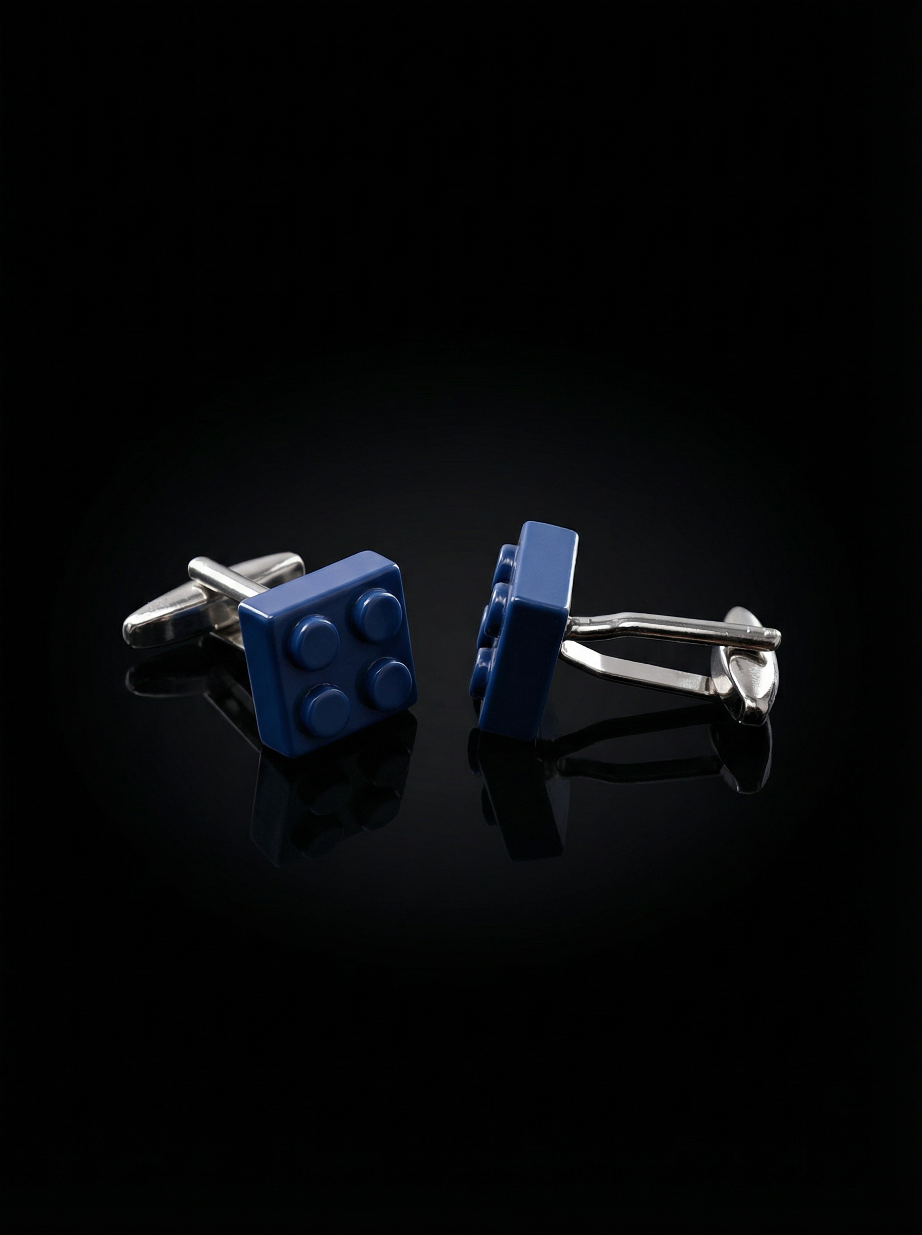 Blue Building Block Cufflinks Tivaaro