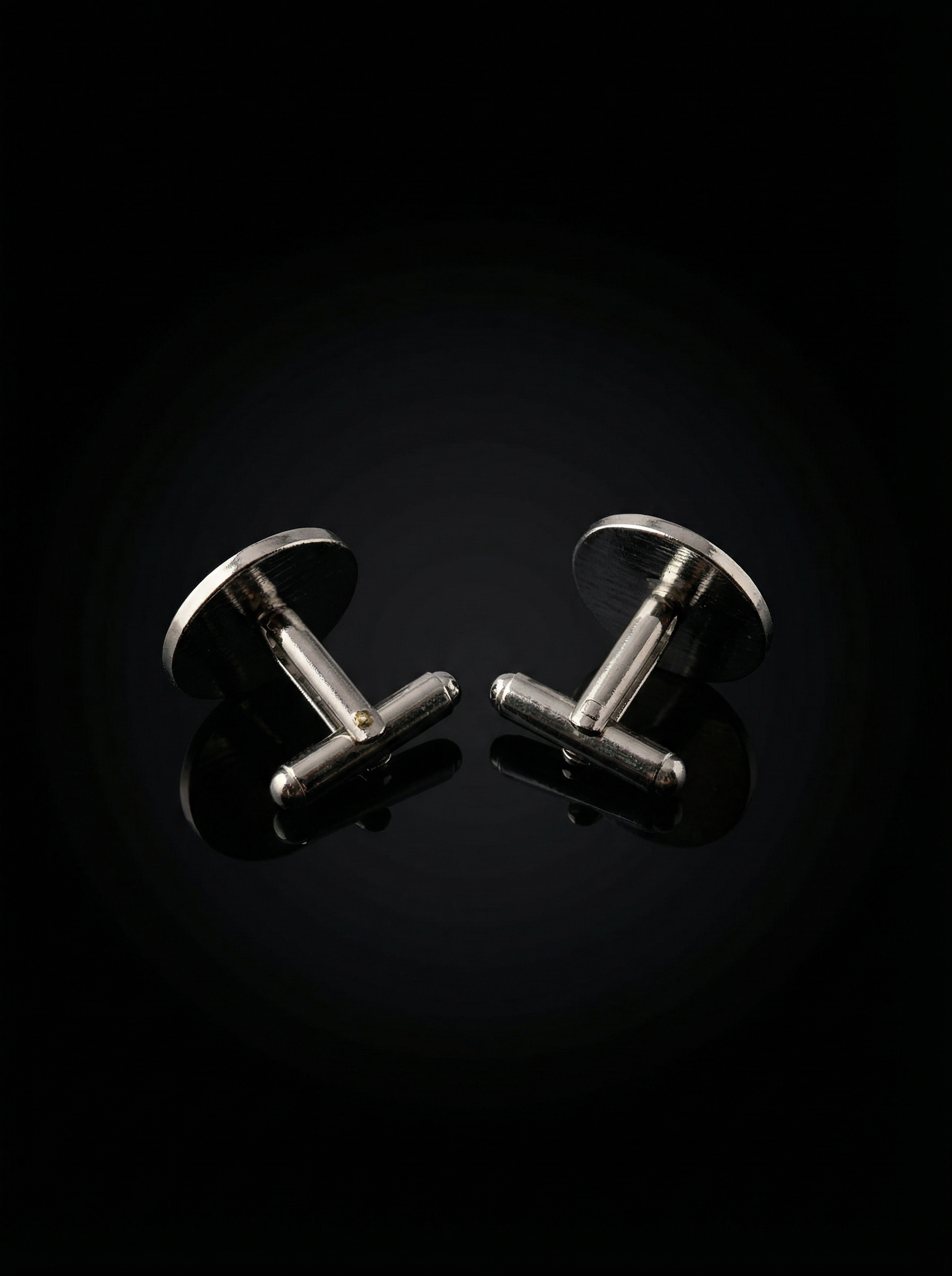 Blue Ring Crystal Cufflinks Tivaaro