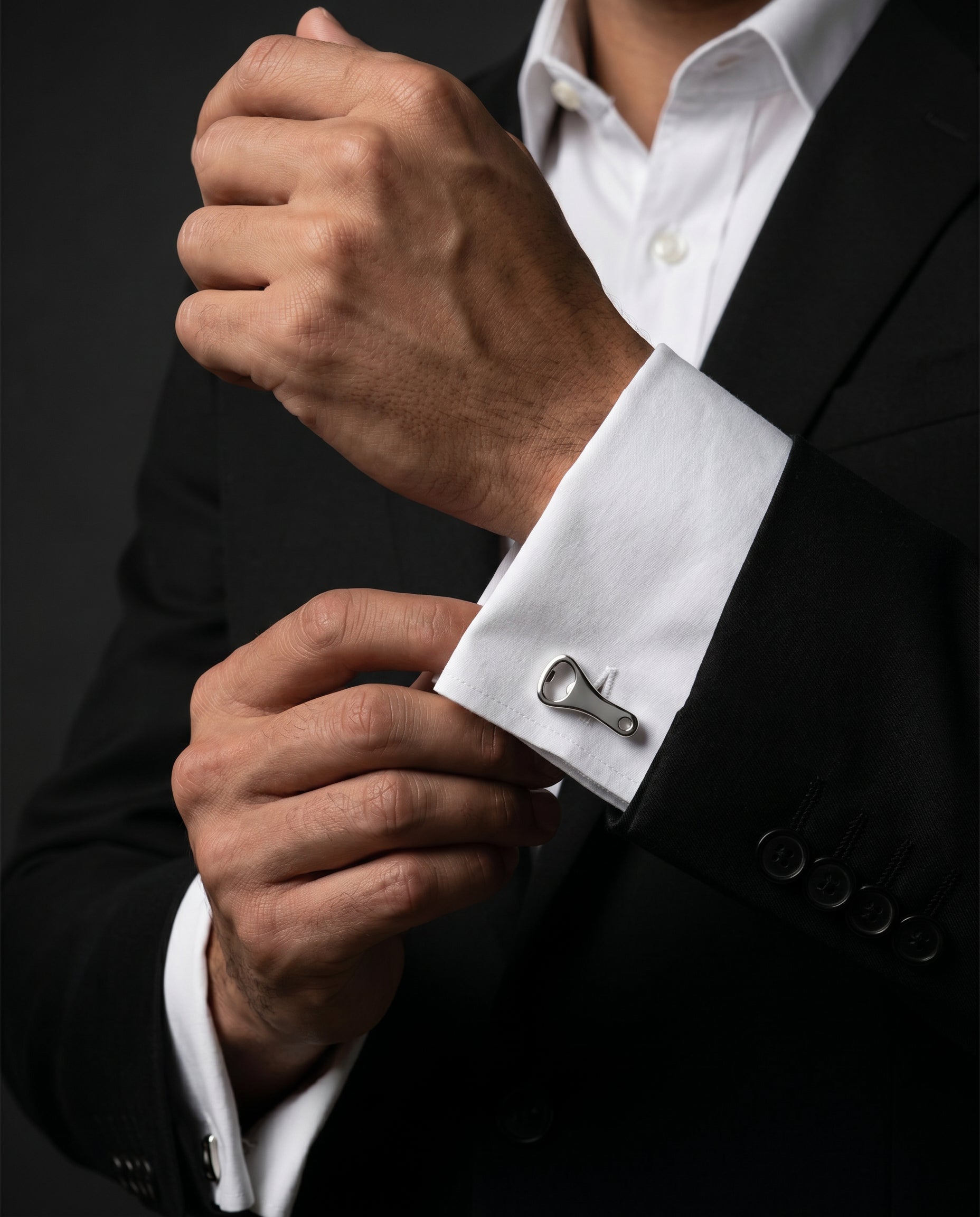 Bottle Opener Cufflinks by Tivaaro