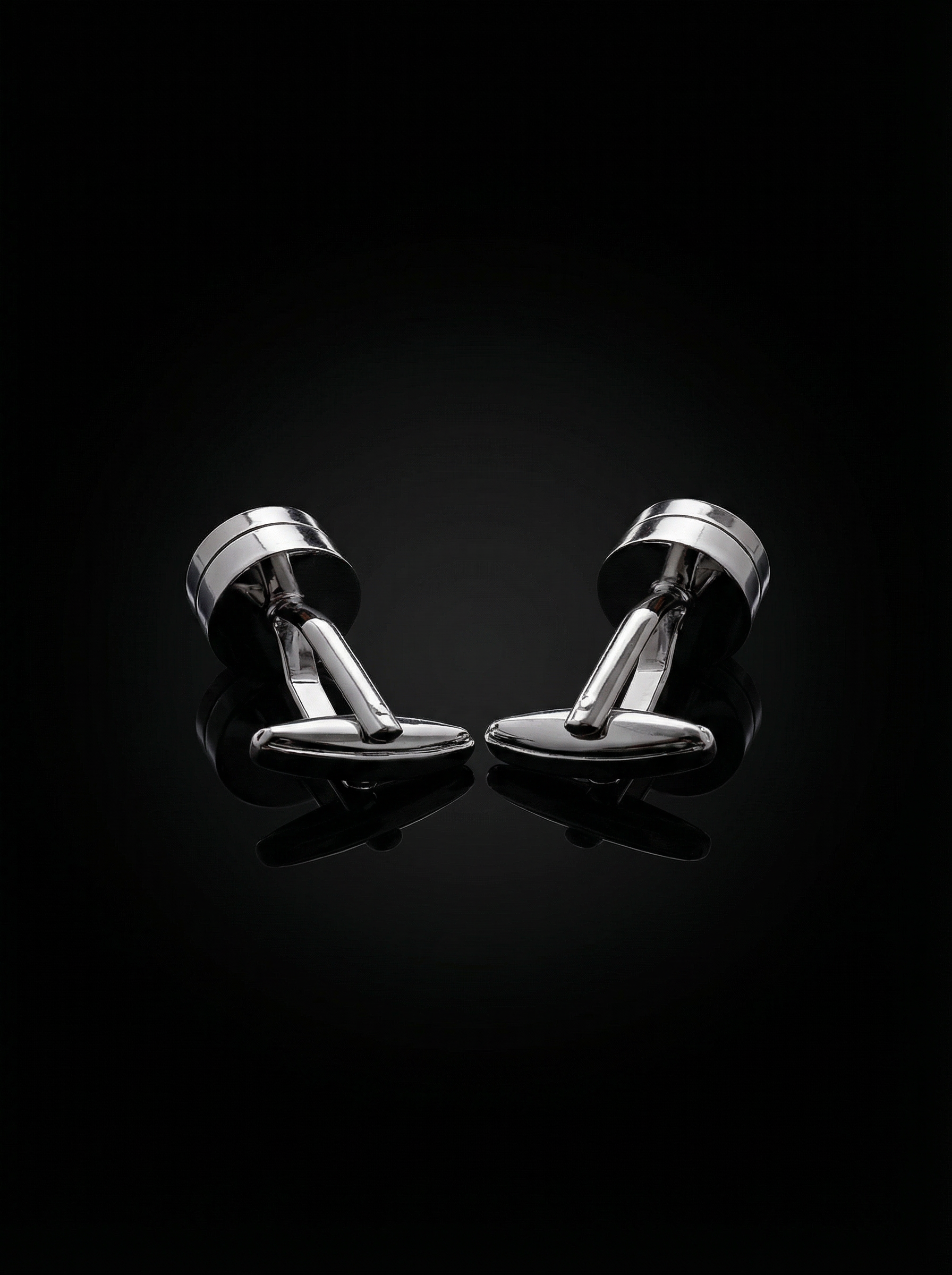 Bullet Primer Silver Cufflinks Tivaaro