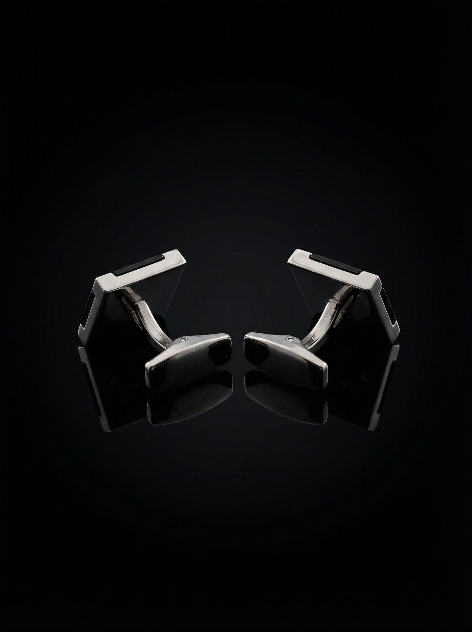 Carbon Fiber Texture Cufflinks Tivaaro