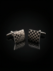 Checkerboard Cufflinks Tivaaro