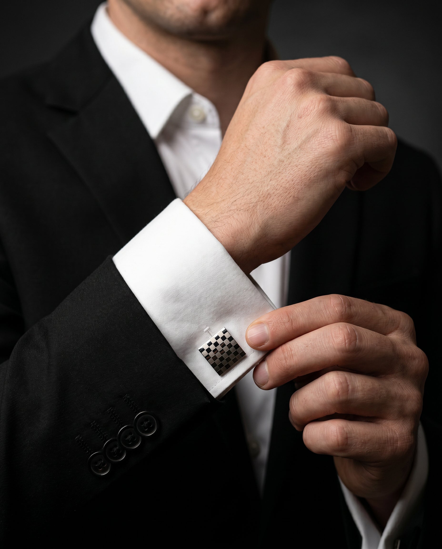 Checkerboard Cufflinks