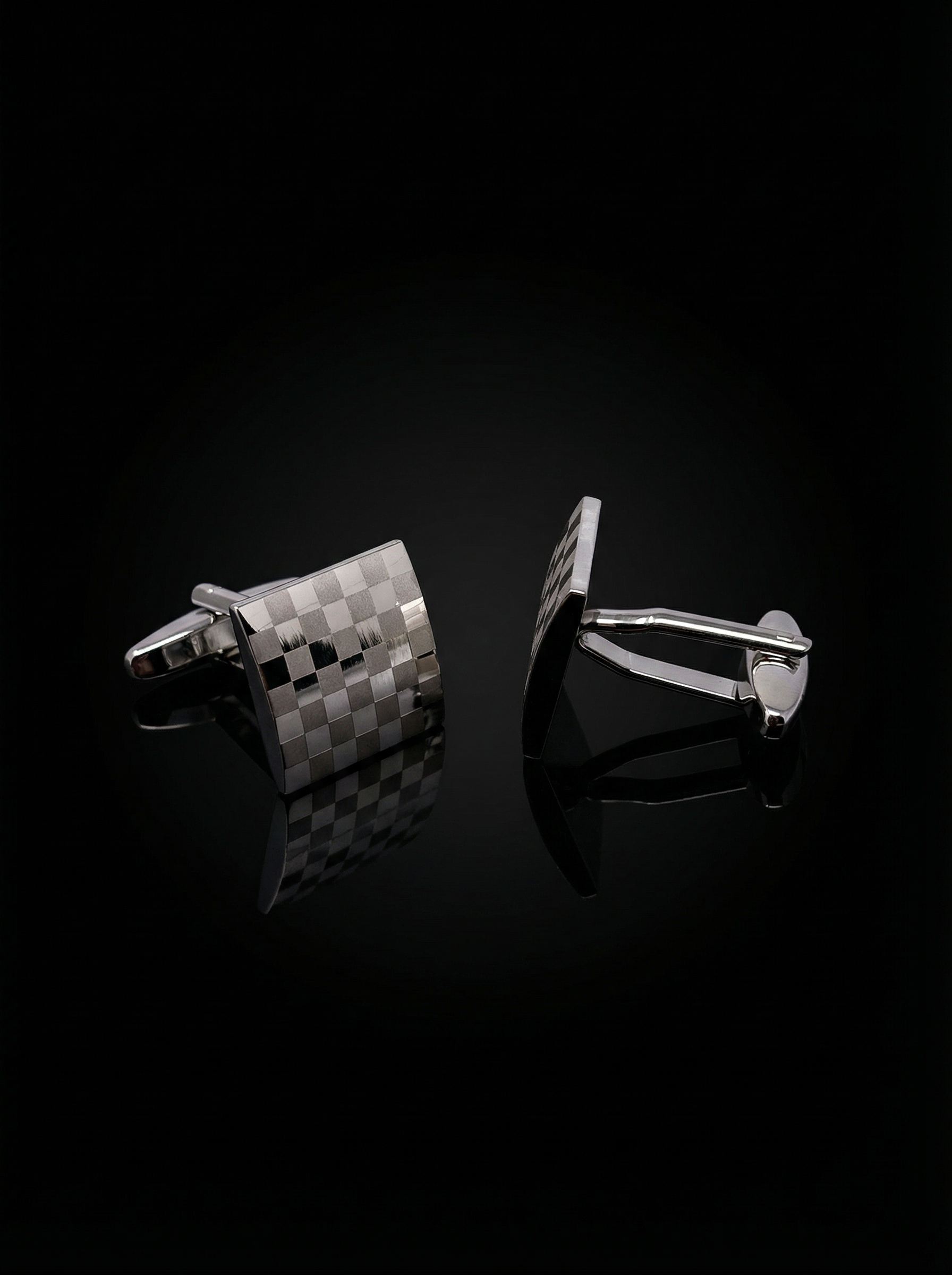 Checkerboard Cufflinks Tivaaro
