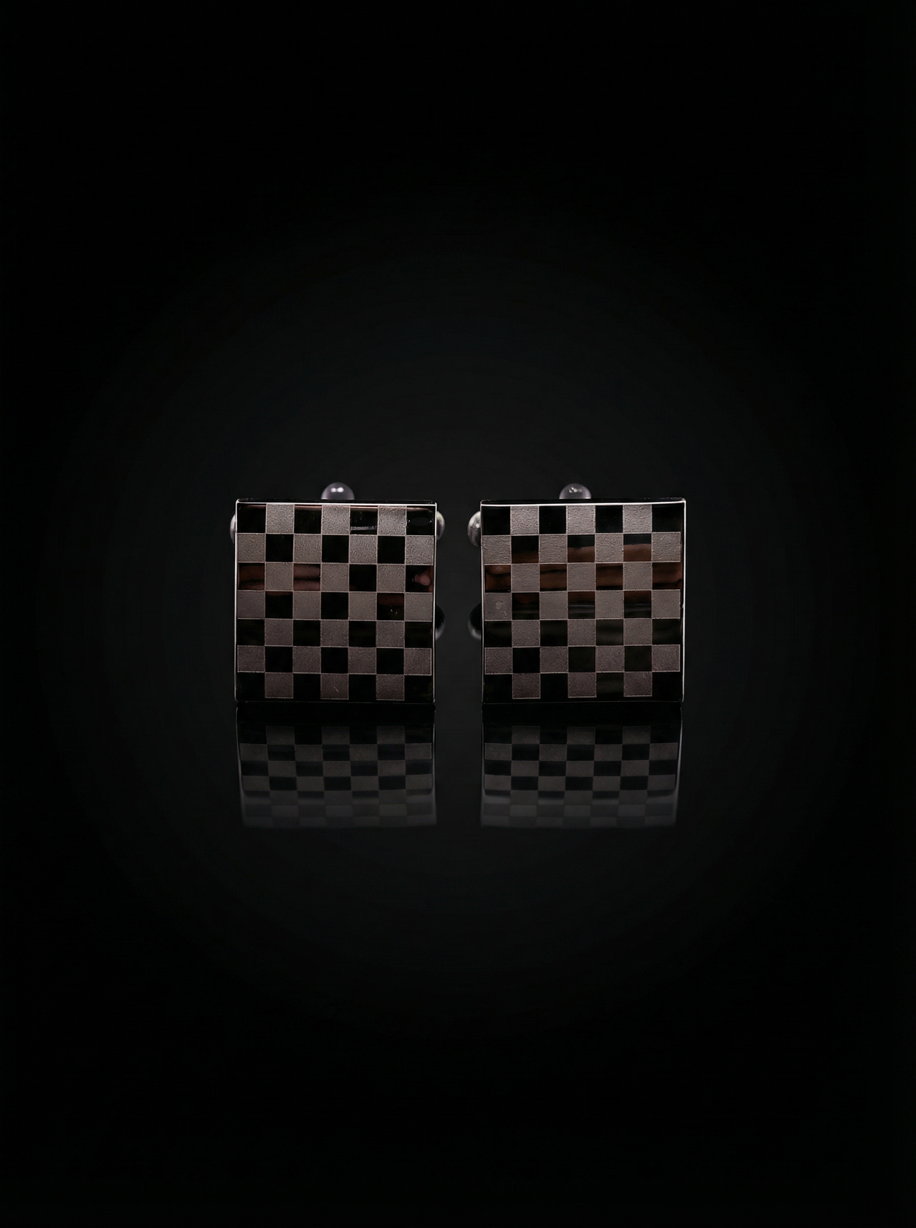 Checkerboard Cufflinks Tivaaro