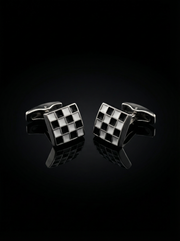 Chessboard Cufflinks Tivaaro