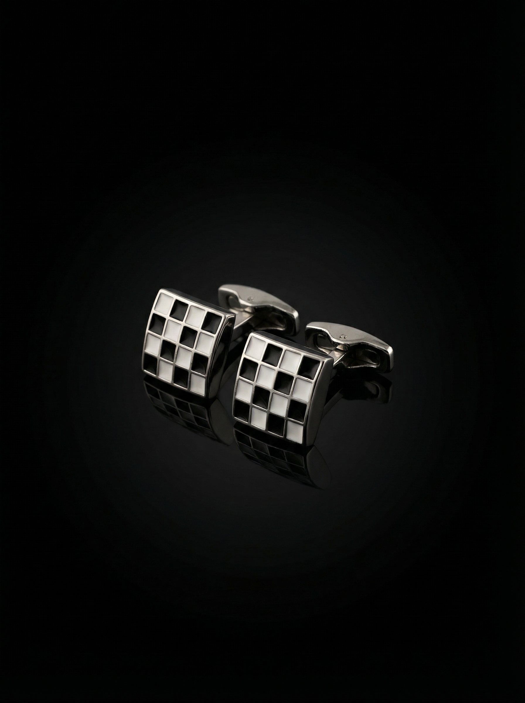 Chessboard Cufflinks Tivaaro