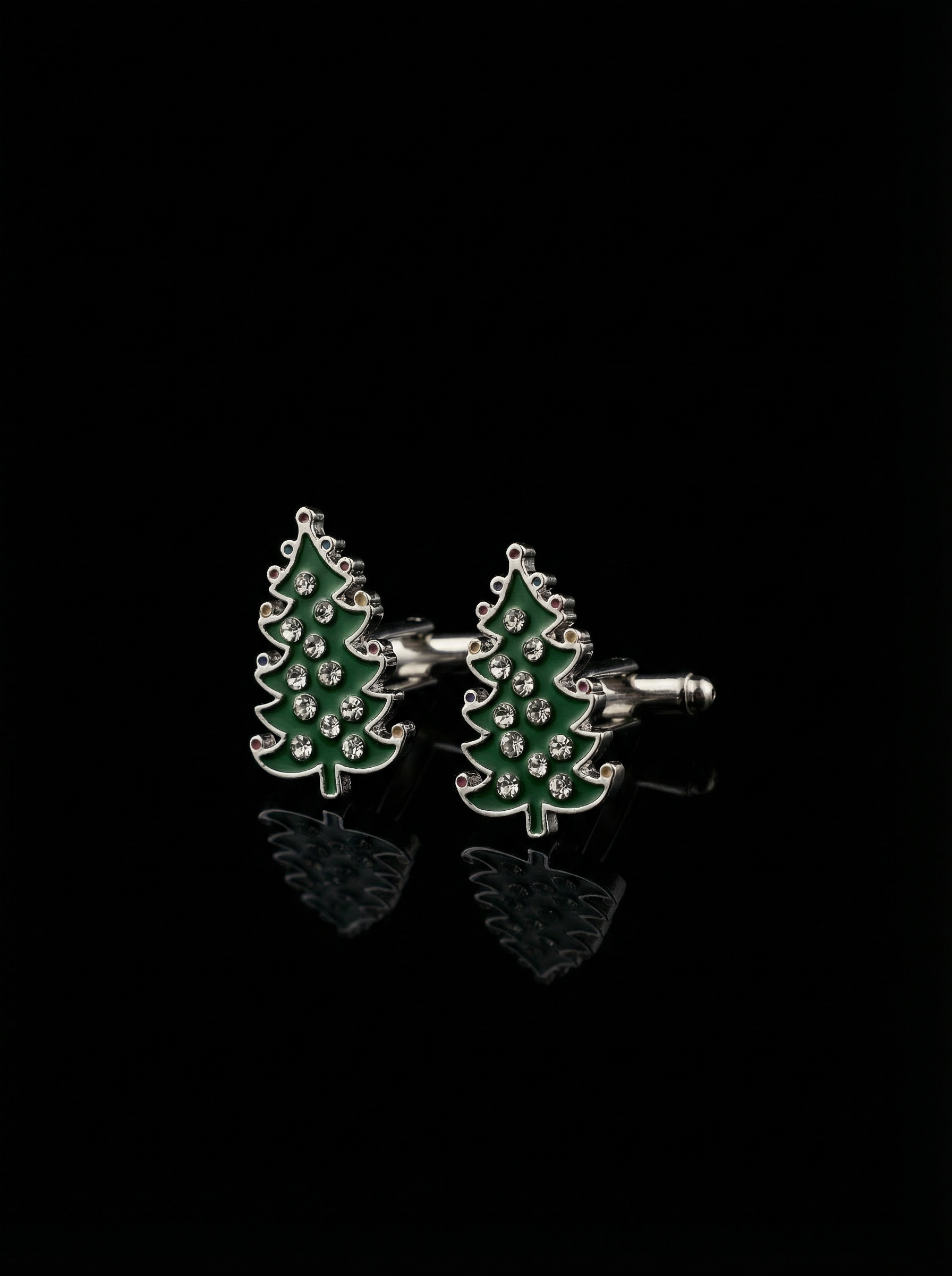 Christmas Tree Cufflinks Tivaaro