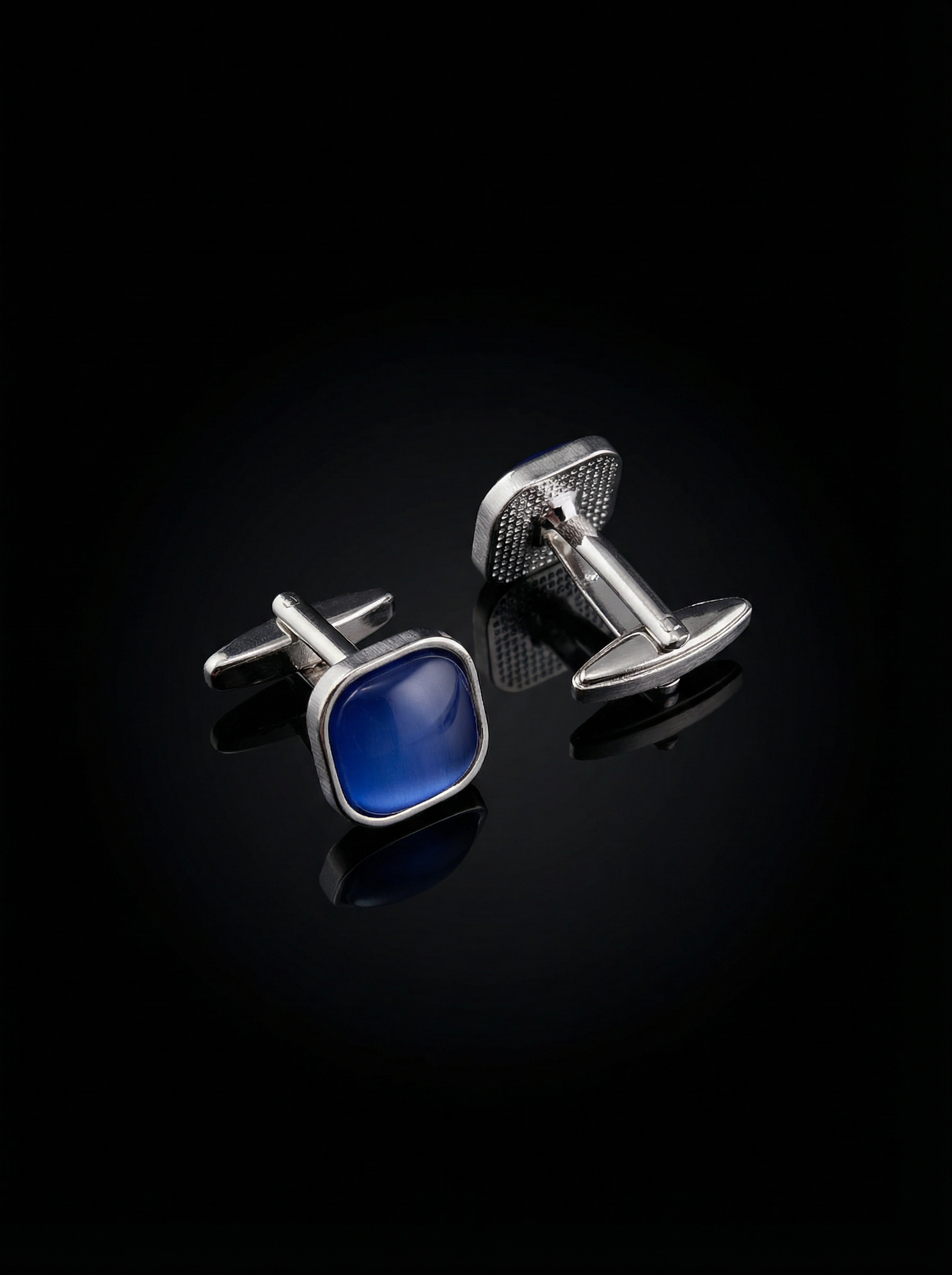 Cobalt Blue Cufflinks Tivaaro