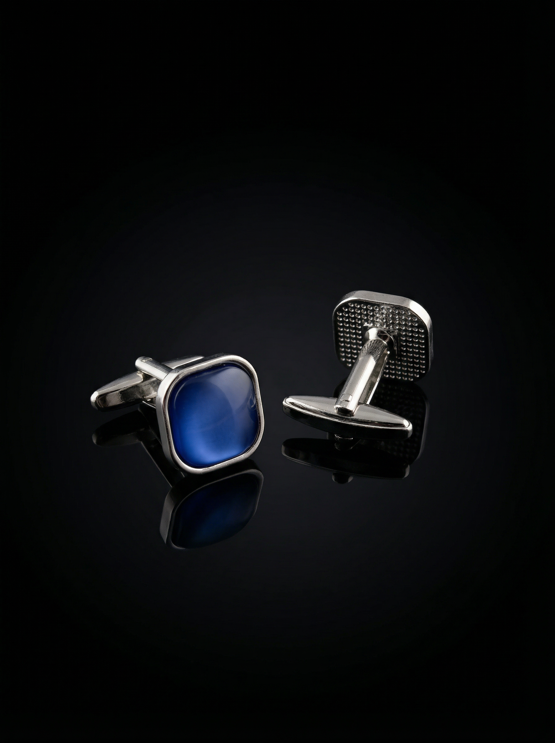 Cobalt Blue Cufflinks Tivaaro
