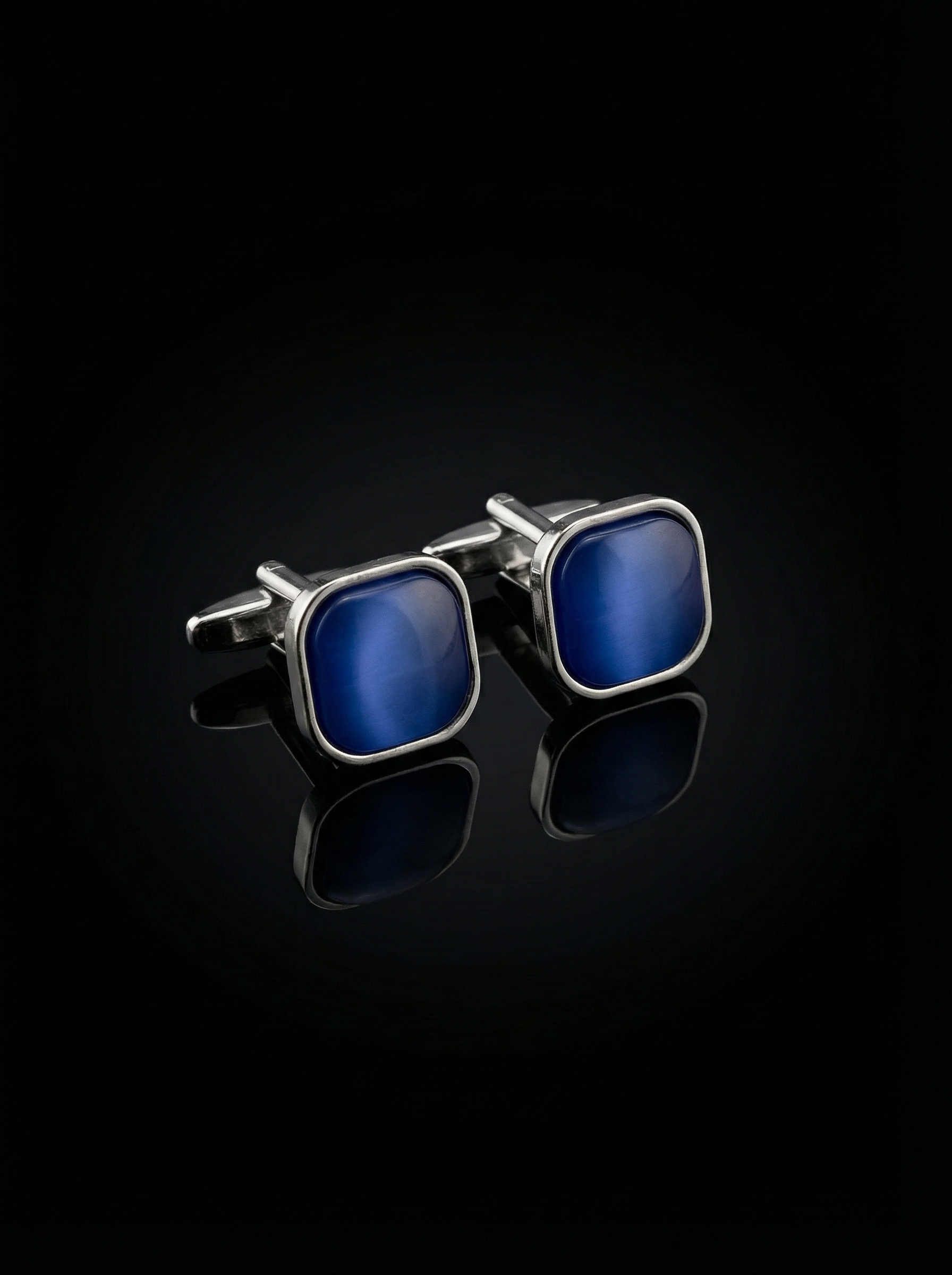 Cobalt Blue Cufflinks Tivaaro