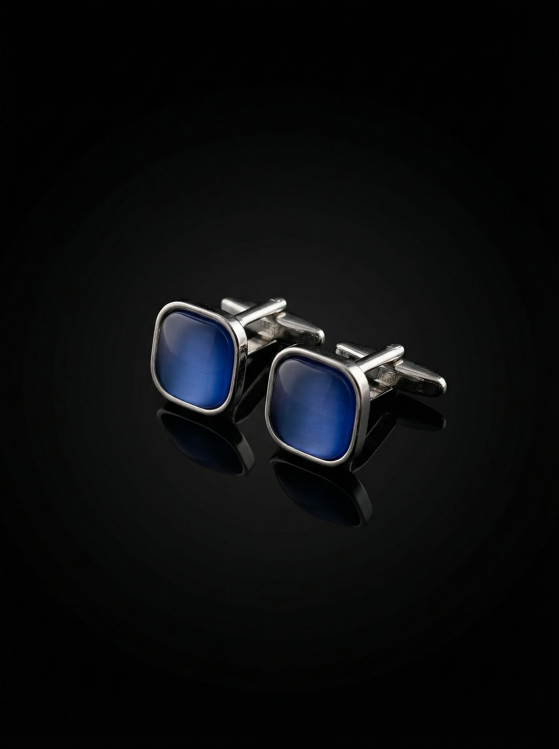 Cobalt Blue Cufflinks Tivaaro