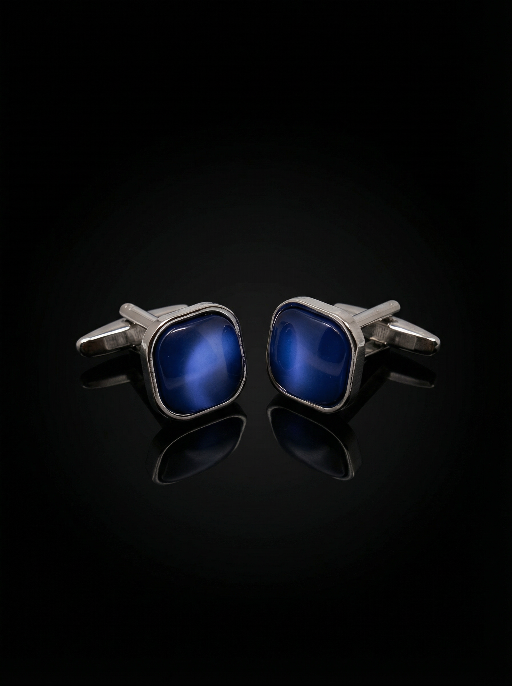 Cobalt Blue Cufflinks Tivaaro